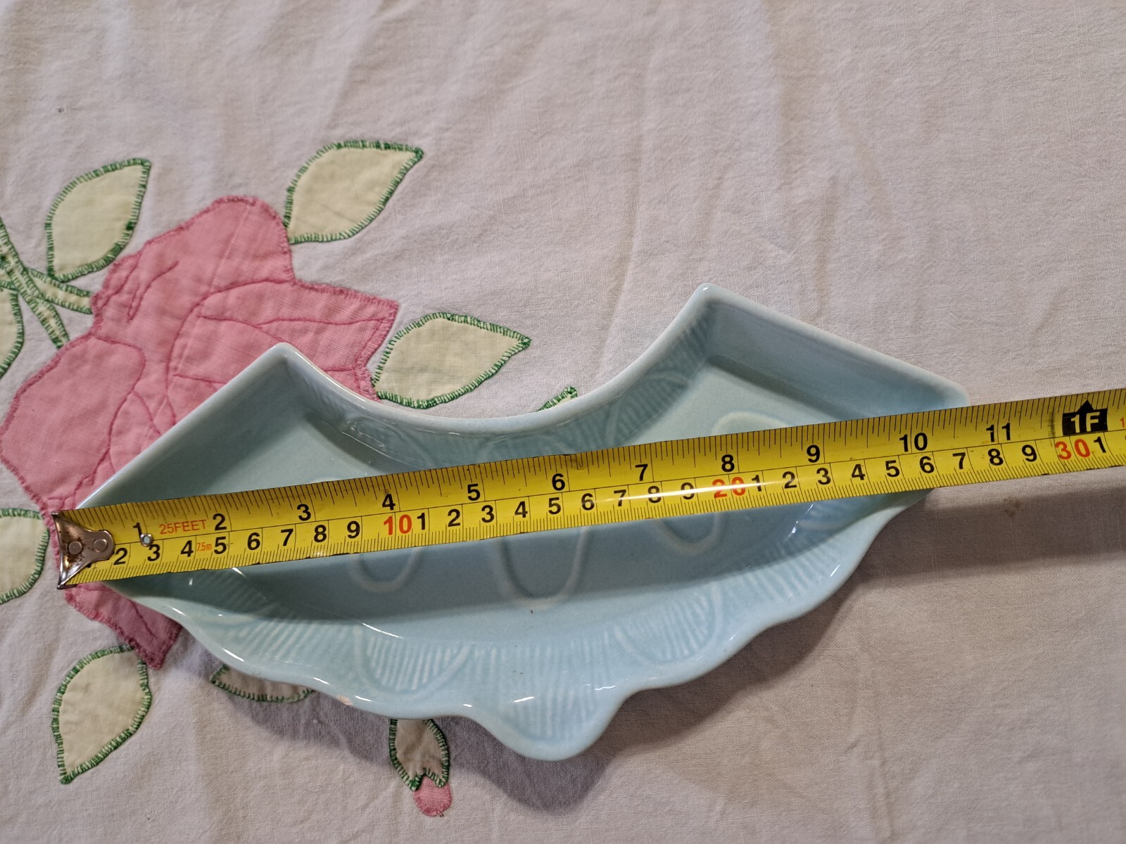 Cal. USA 485 Pottery Serving Dish MCM Vintage