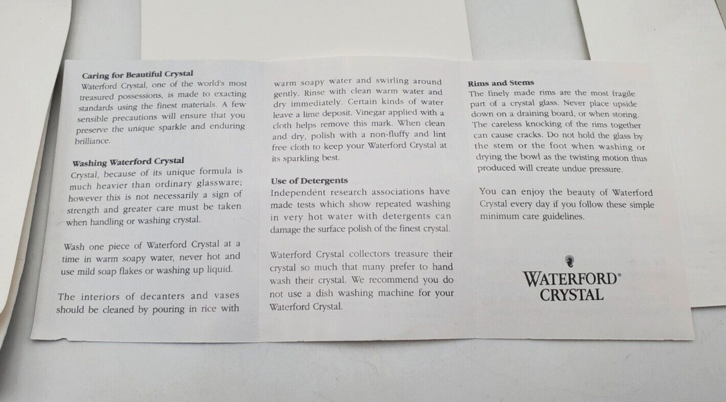 Waterford Crystal Kings Bowl 10″ Centerpiece Designers Gallery Collection New