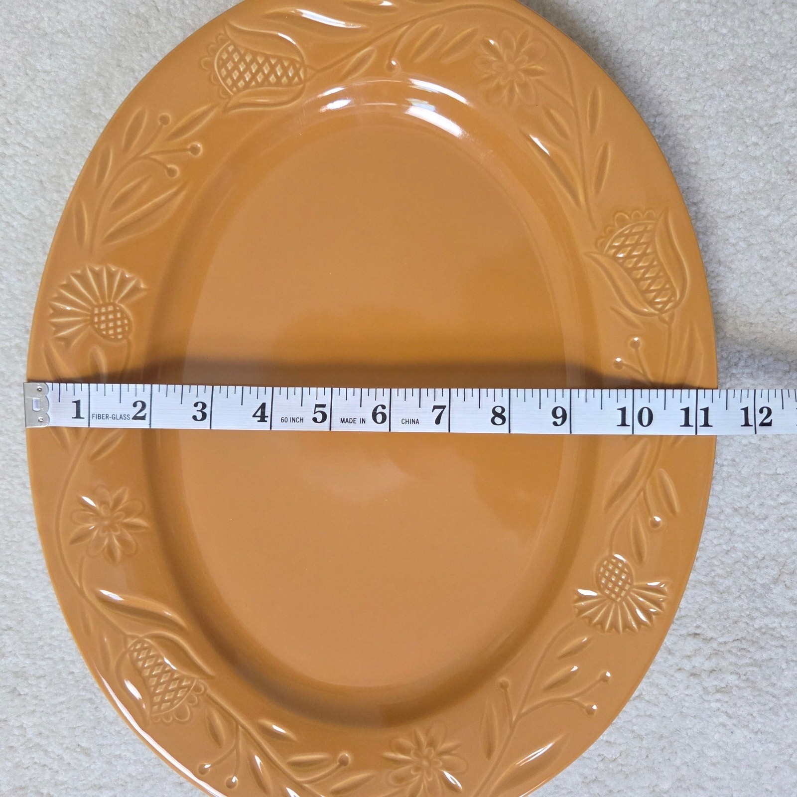 NEW Primitives By Kathy Lancaster Stoneware Platter Set Of 2 Dutch Server Tray