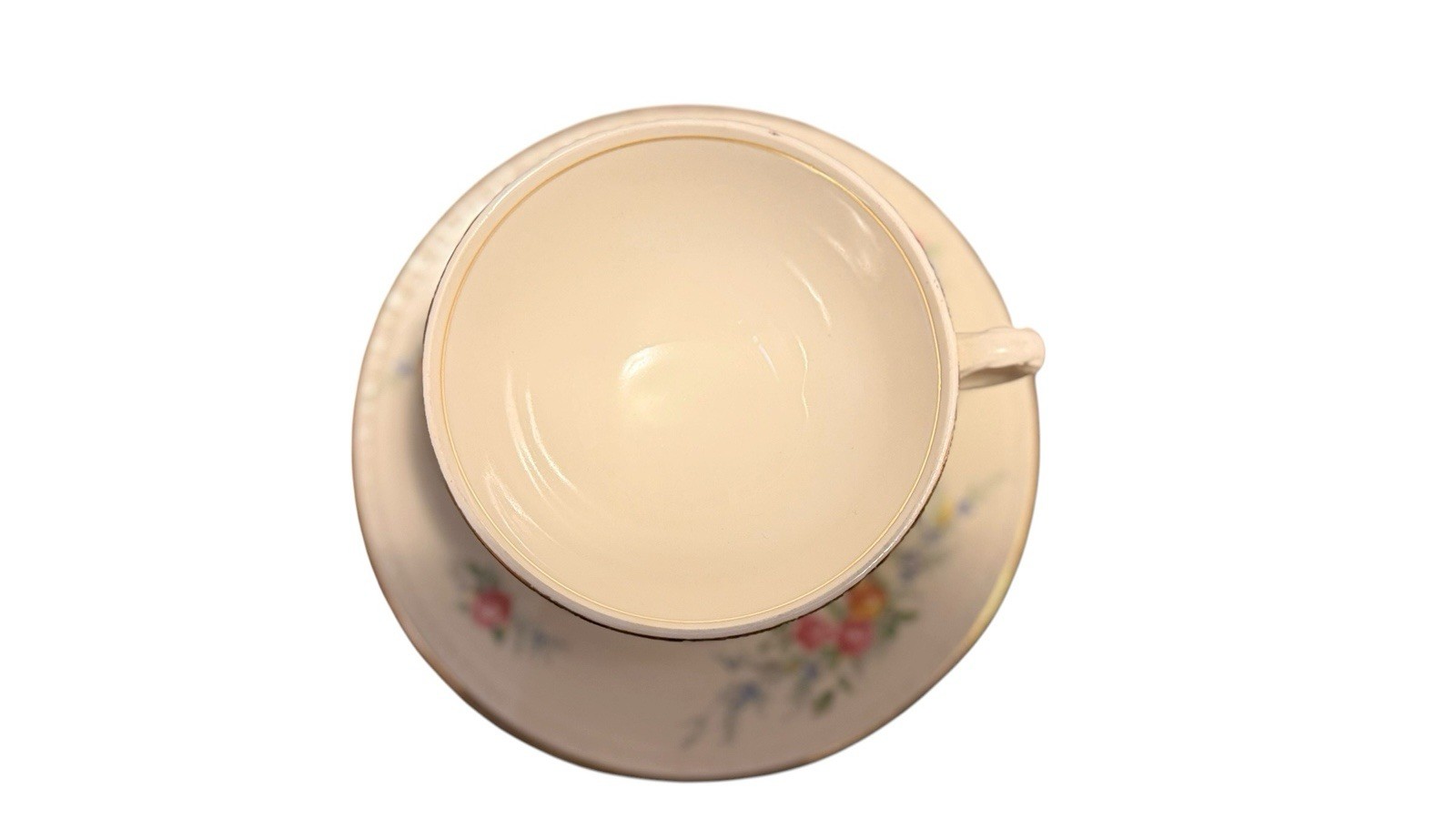 Cashmere” pattern by Homer Laughlin Teacup Set
