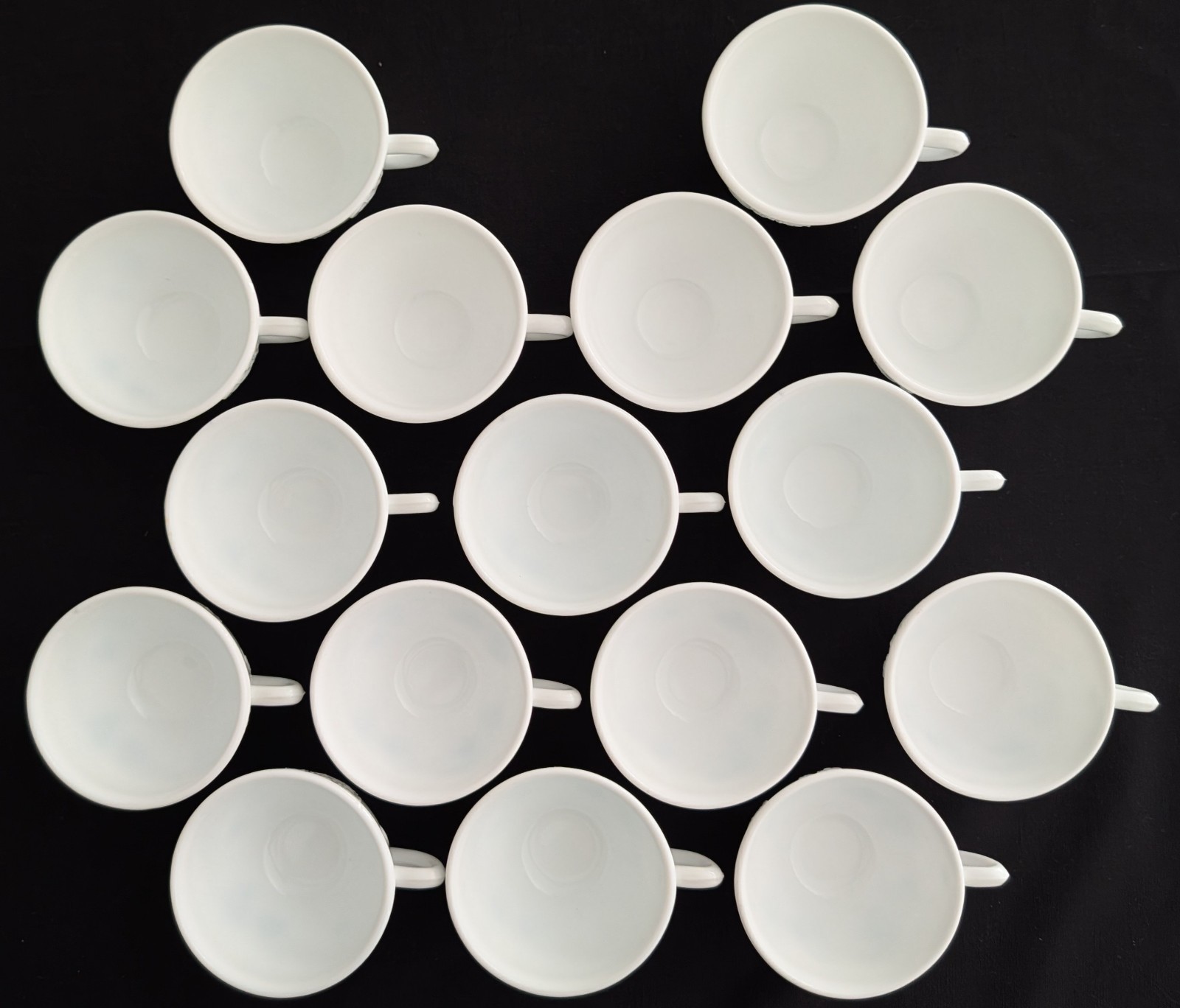 Vtg. 1960’s (61) Pcs. Colony Harvest Grape Vine Indiana White Milk Glass NICE