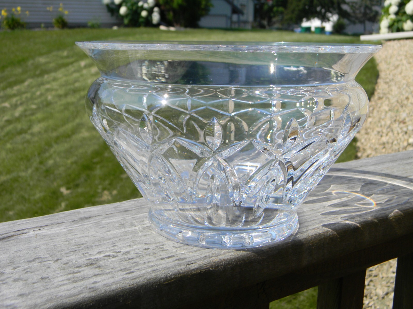Marquis By Waterford Crystal “Glenbrook” Bowl / Candy Dish 8″ dia.