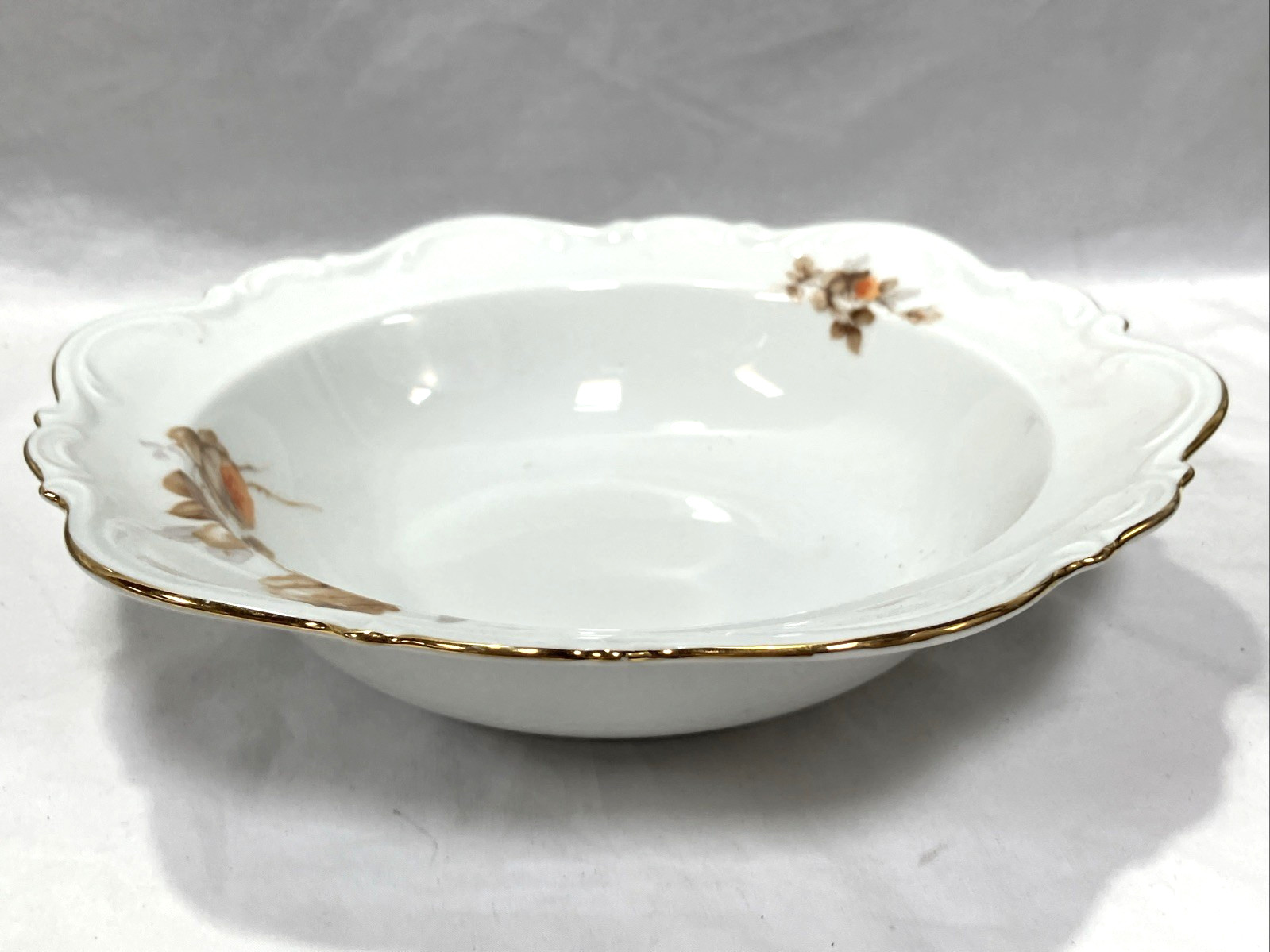 Mitterteich Bavaria Germany Norway Rose 42 Pc Porcelain Dinnerware China