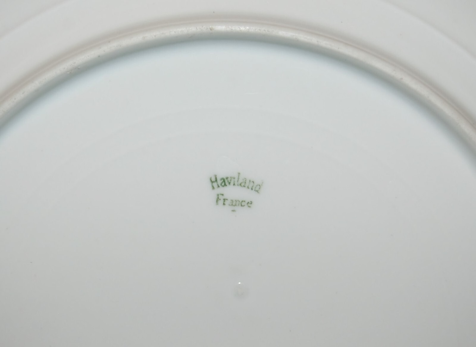 ANTIQUE Porcelain Large Plate LIMOGES Haviland Made in France 1905 Art Nouveau