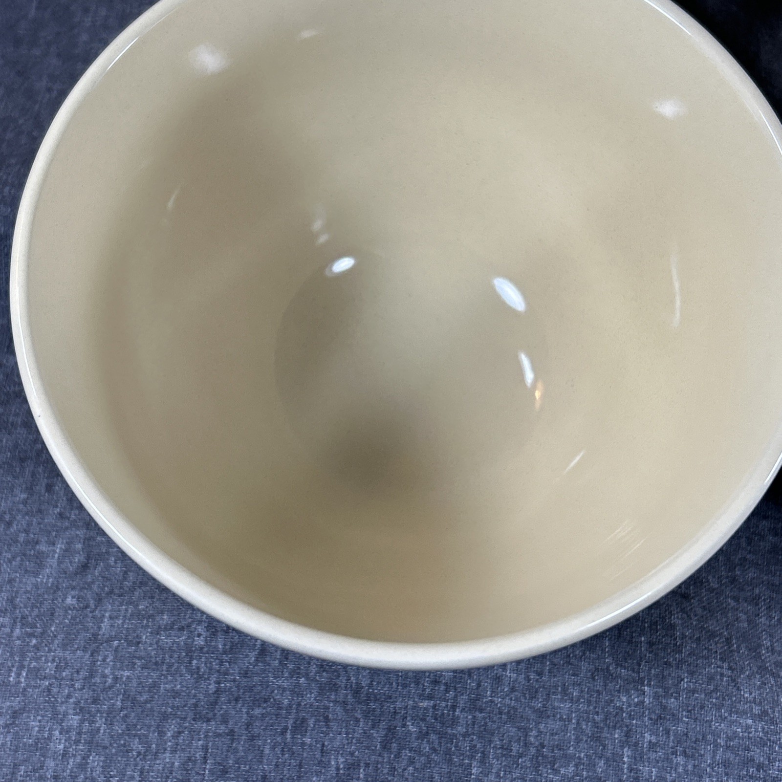 Crate And Barrel Yellow Bowls Soup Cereal Ice Cream Everyday 3.75″ Deep Set 4
