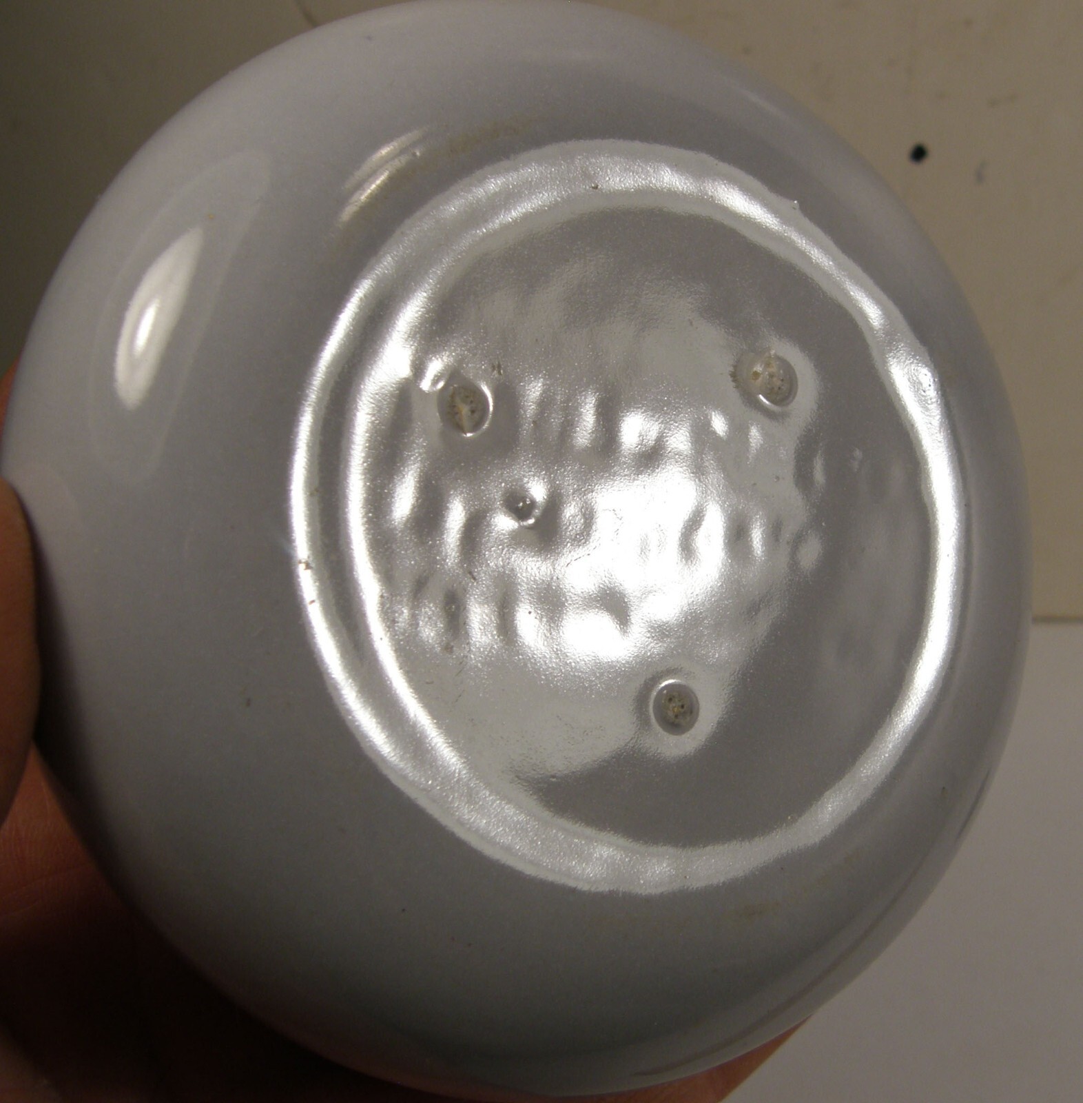 VINTAGE MCM HOLLYDALE CALIFORNIA POTTERY MALIBU MODERN GRAY SUGAR BOWL & LID