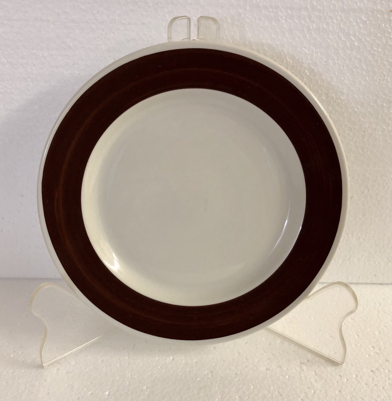 Villeroy & Boch plates Set of 5 Zurich Maroon Dark Brown Luxembourg