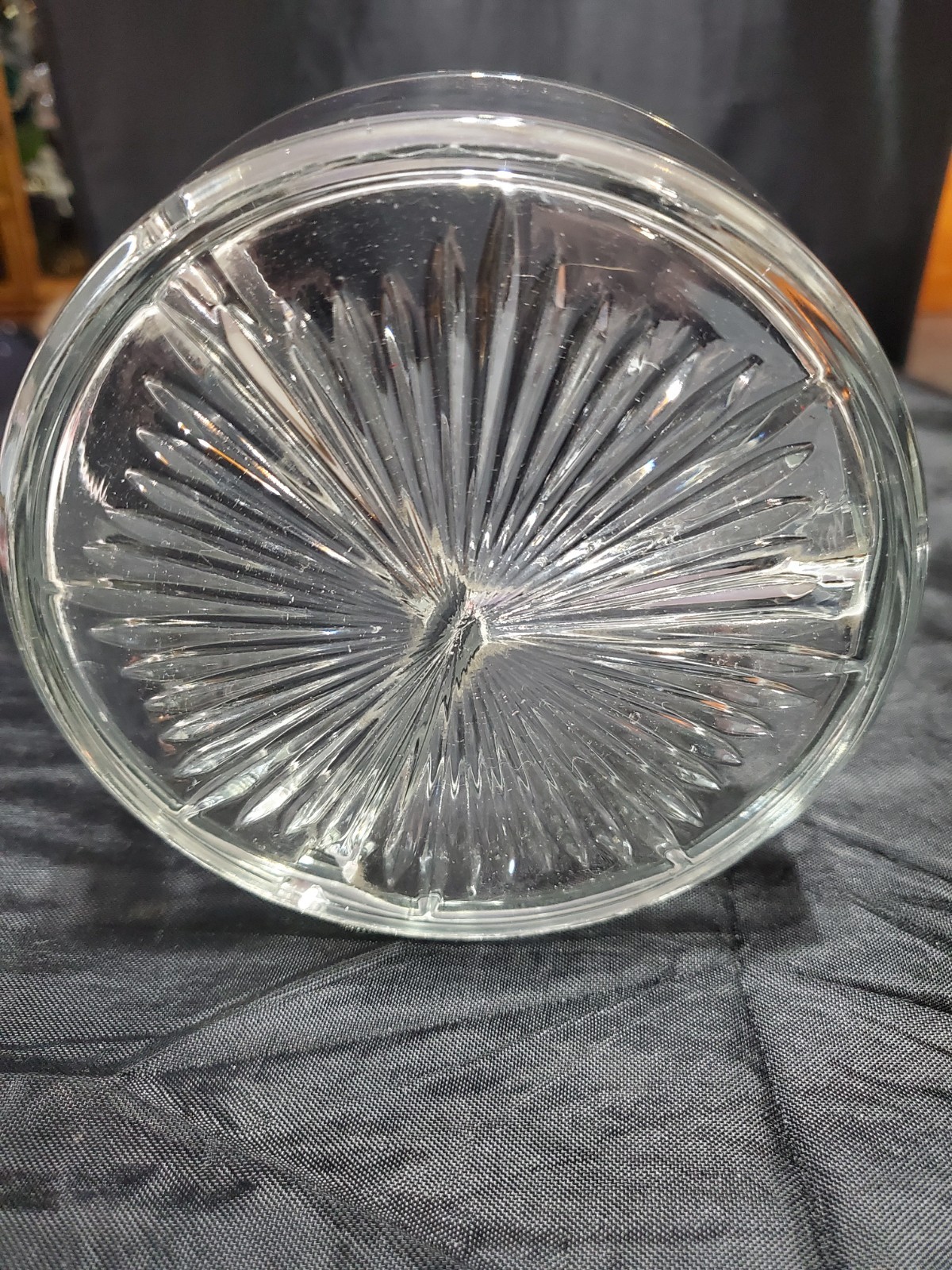 Vintage Divided Dish Triple Section Candy Nuts Server Dish To Keep Rings In It