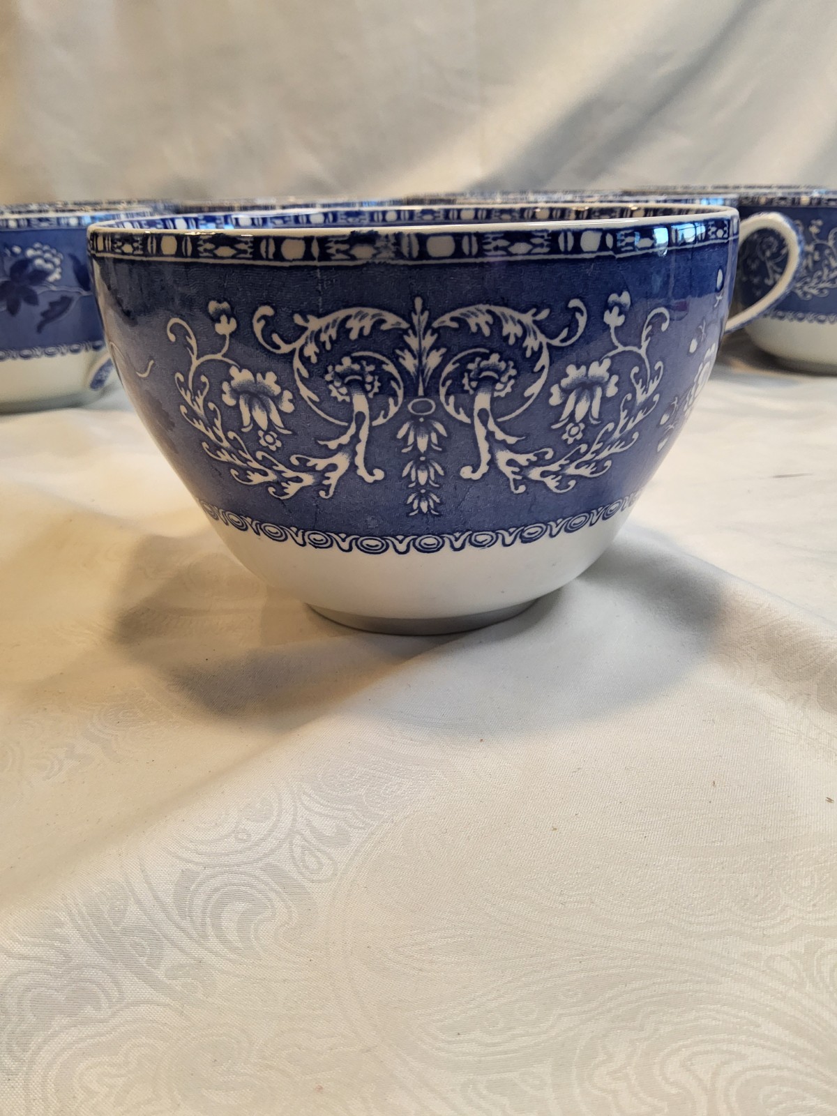 Spode Vintage Copeland Camilla Large Soup Cup and Saucer – 2 Piece Set.