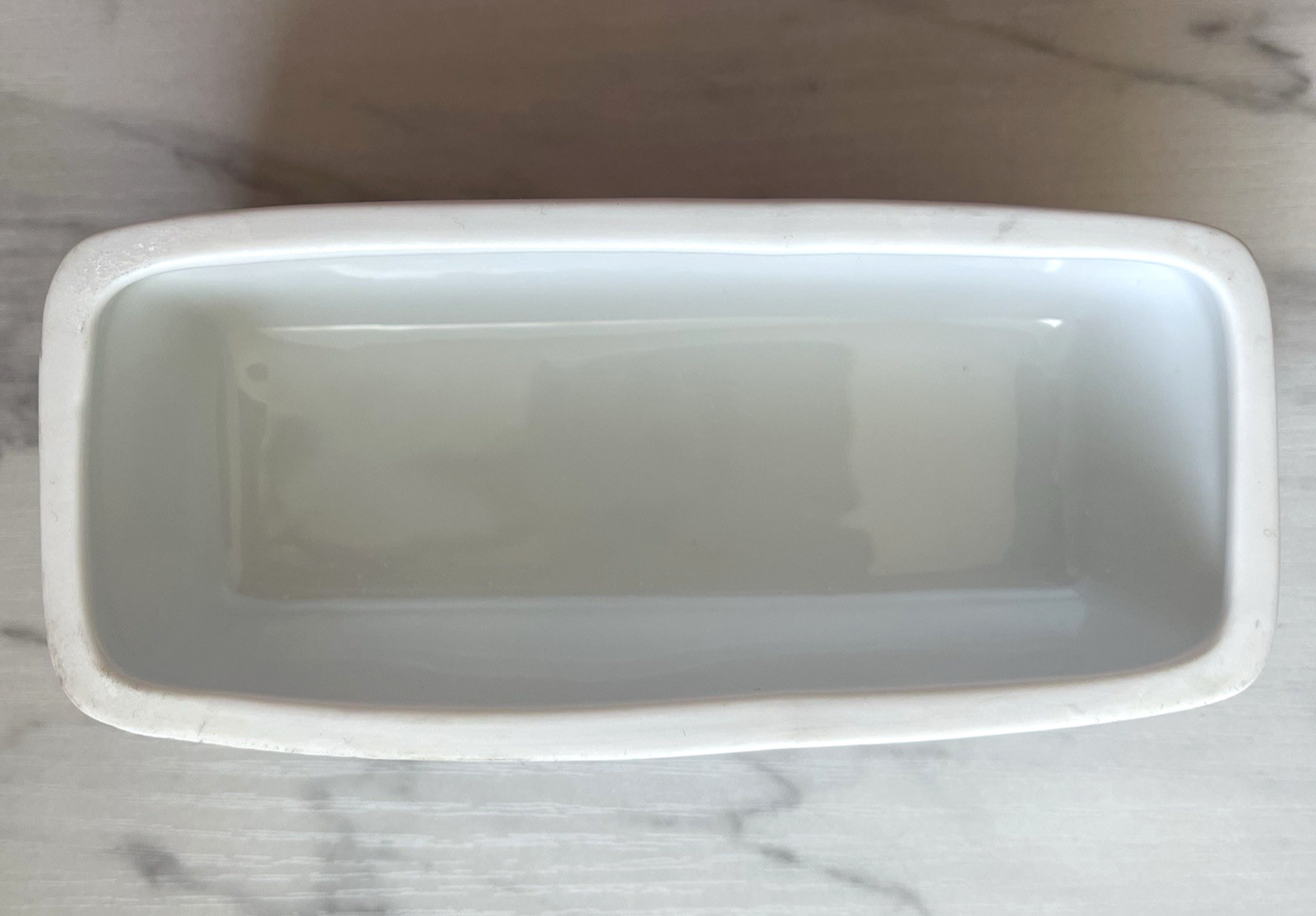 Vintage Blue Danube Covered Butter Dish 2 Pieces Japan Banner Mark