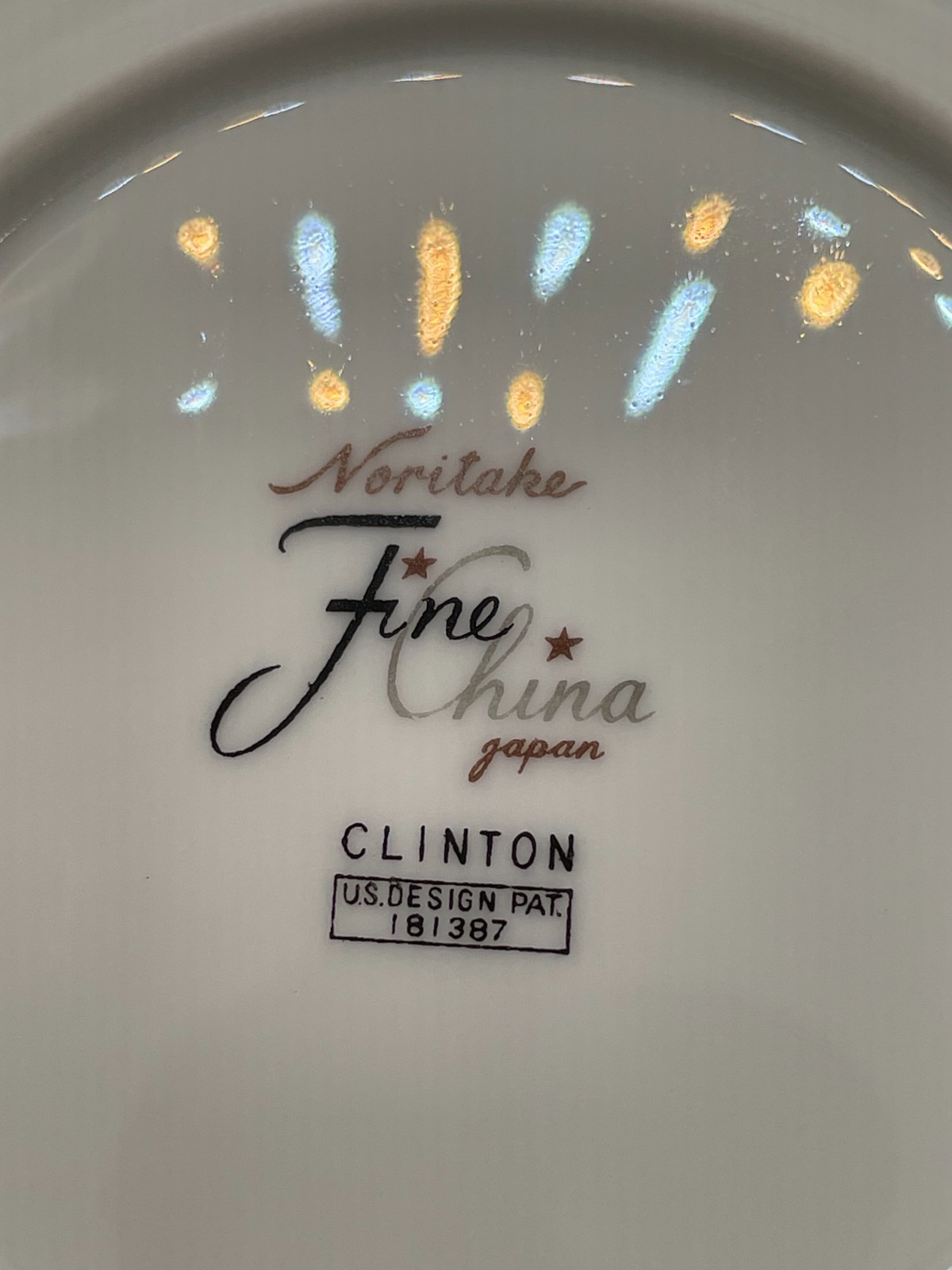 Noritake “Clinton” 6 Inch Rimmed Fruit Bowl Set of 4 Great