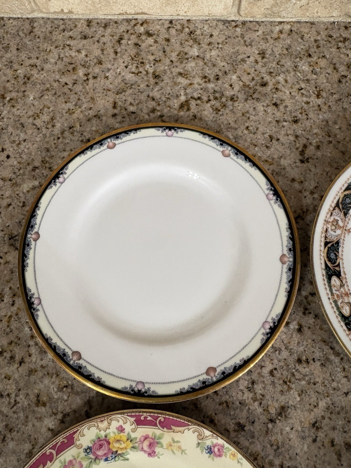 Mismatched Vintage China Dessert Salad Plates Floral Wedding Showers Party E58