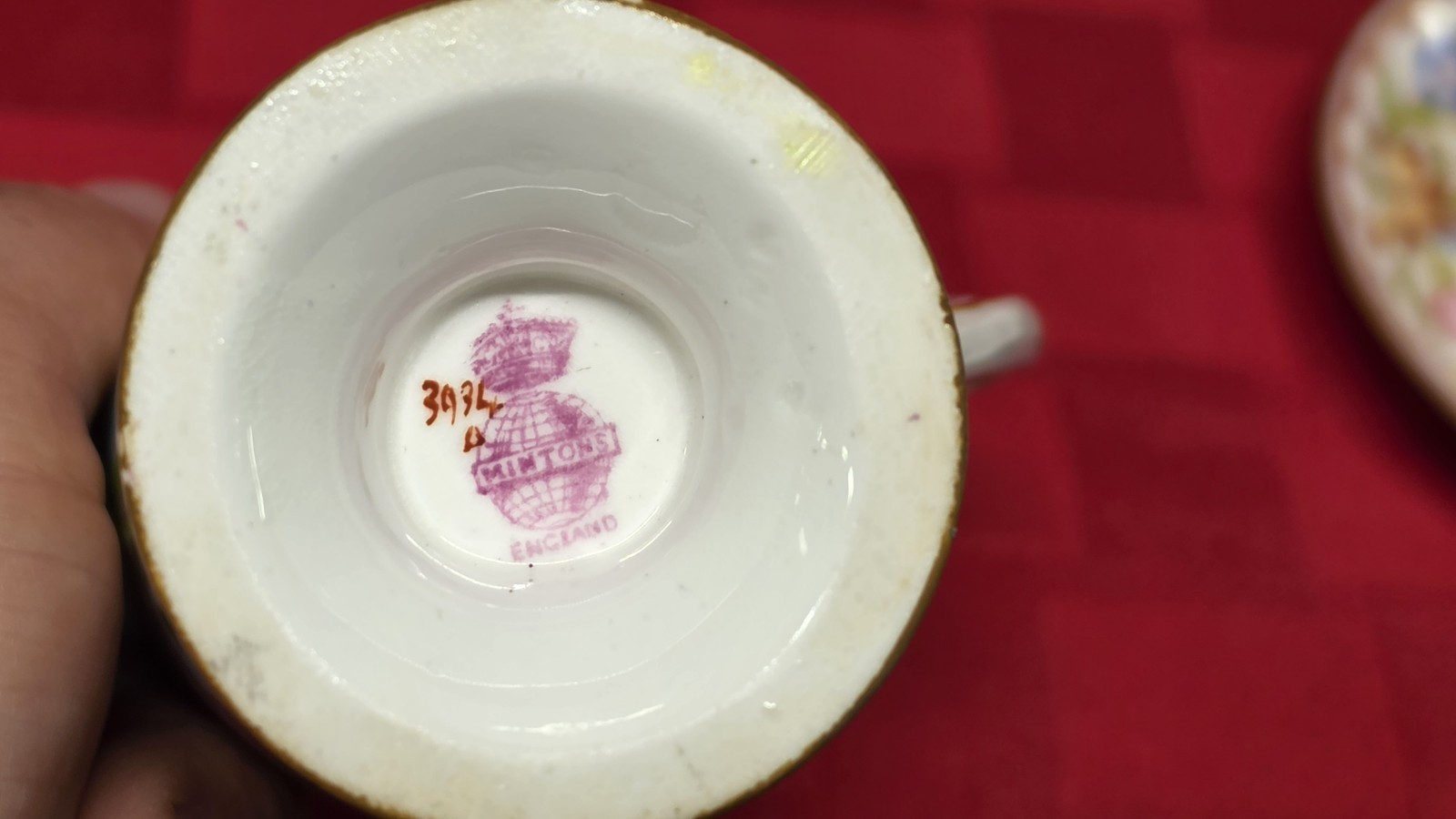 Antique Minton Cuckoo 3934 Demitasse Cups Saucers Creamer Prael Hegele Portland