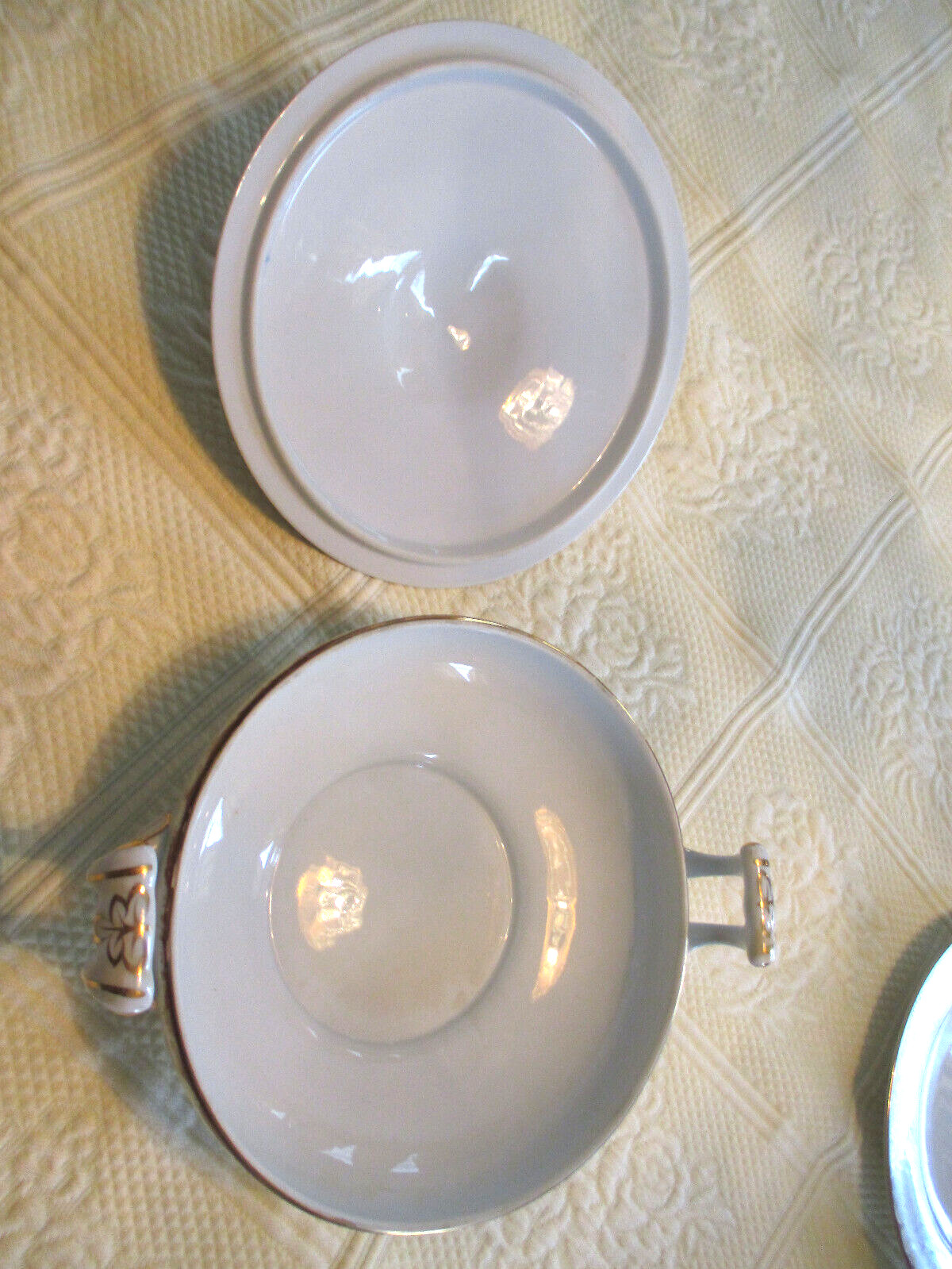 Vintage Harmony House “Wembley” Porcelain Dinner Set for 6 and Covered Tureen