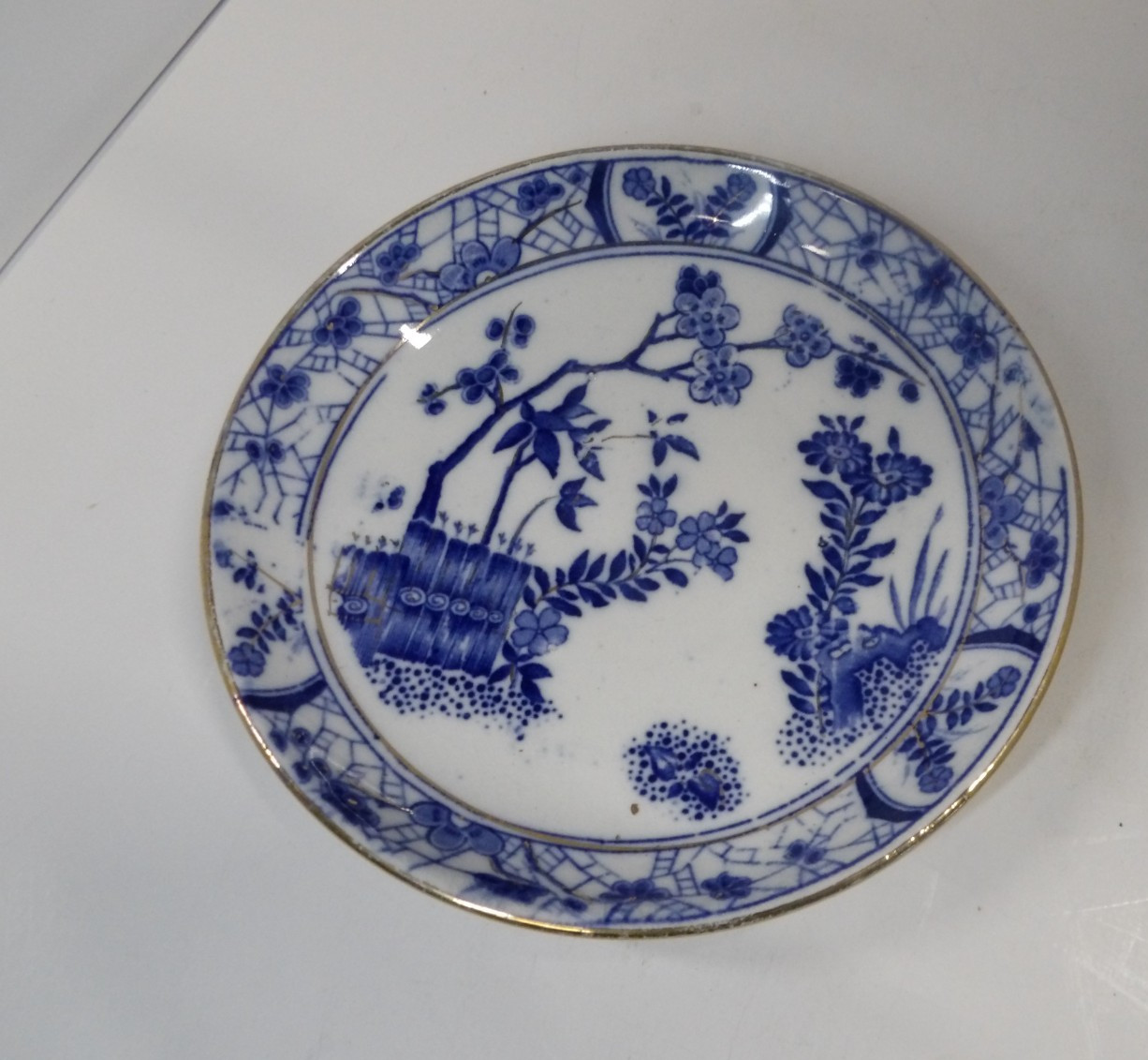 Petrus Regout Maastricht Nankin Blue and White Saucer