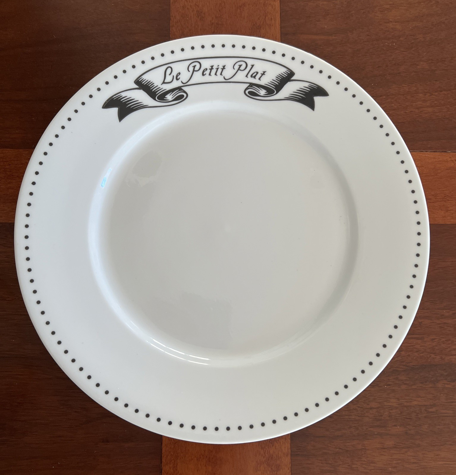 MARKETPLACE BISTRO DINNERWARE 4 PIECE PLACESETTING MENU DESIGN