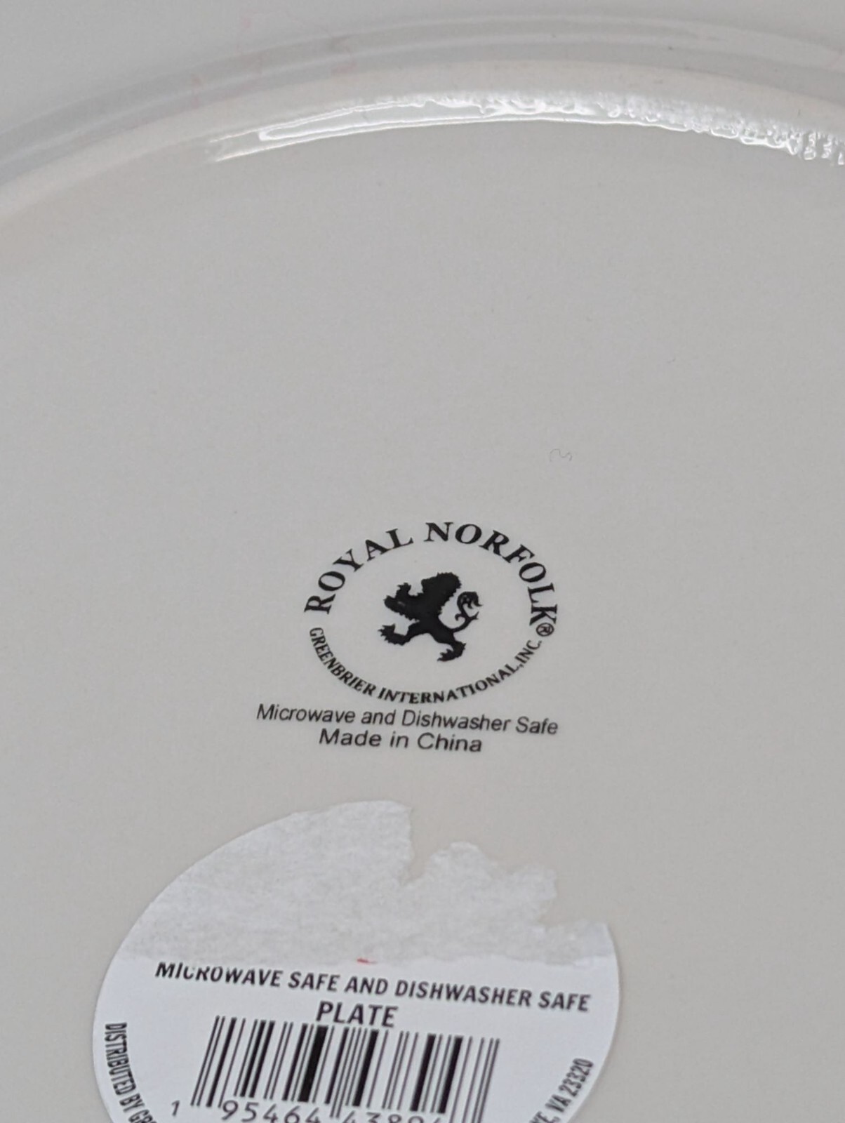 Royal Norfolk Bees and Flowers Set Of 2 Dinner Plates 10 1/2″