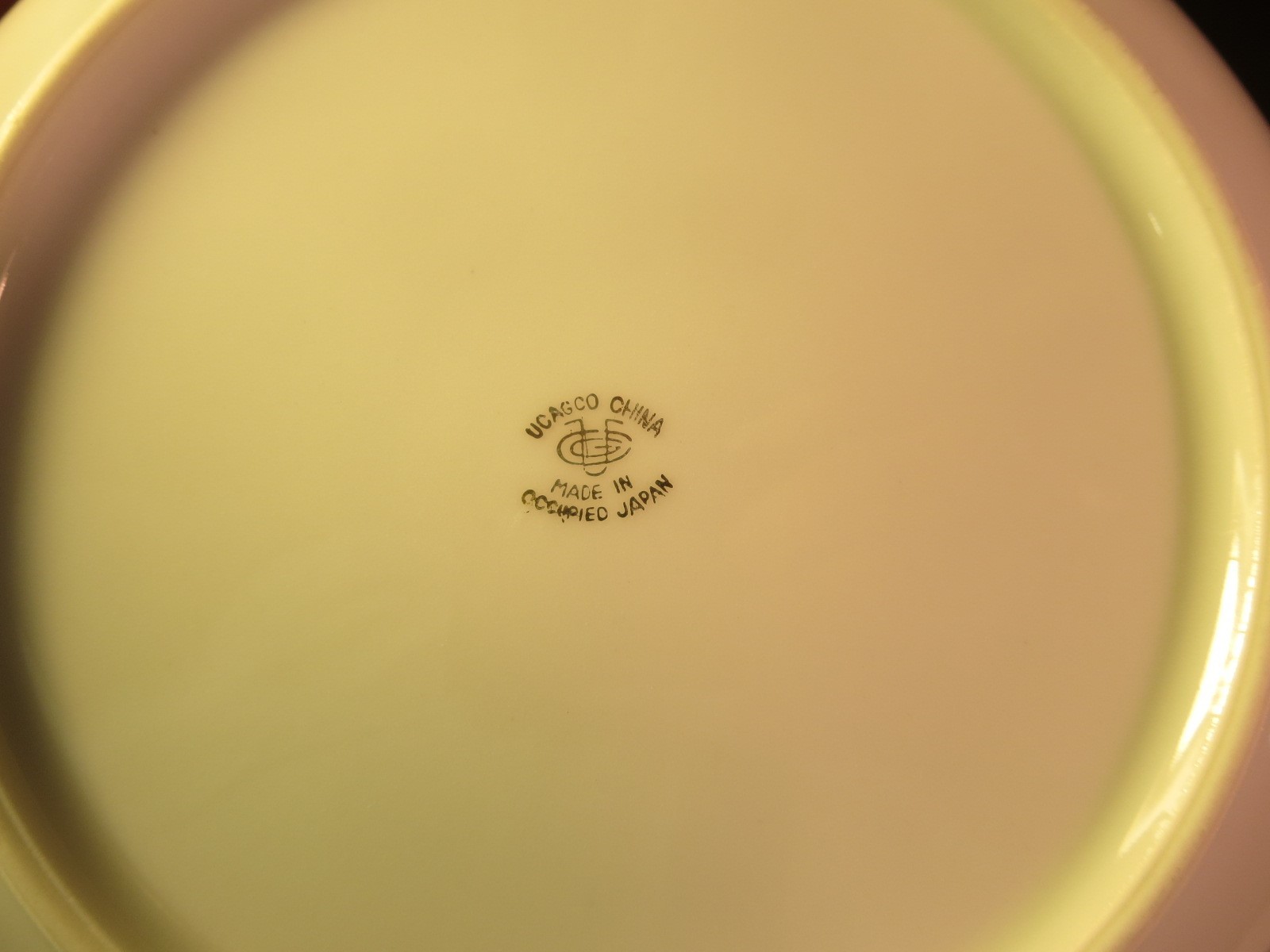 Ucagco 7-1/2″ Soup Bowl Made in Occupied Japan UCA 10