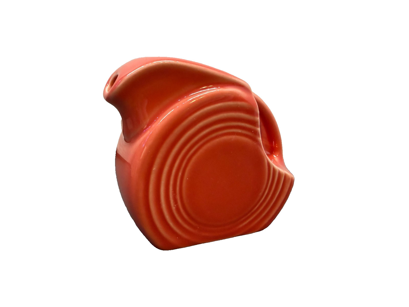 NEW Fiesta Persimmon Miniature Disk Pitcher