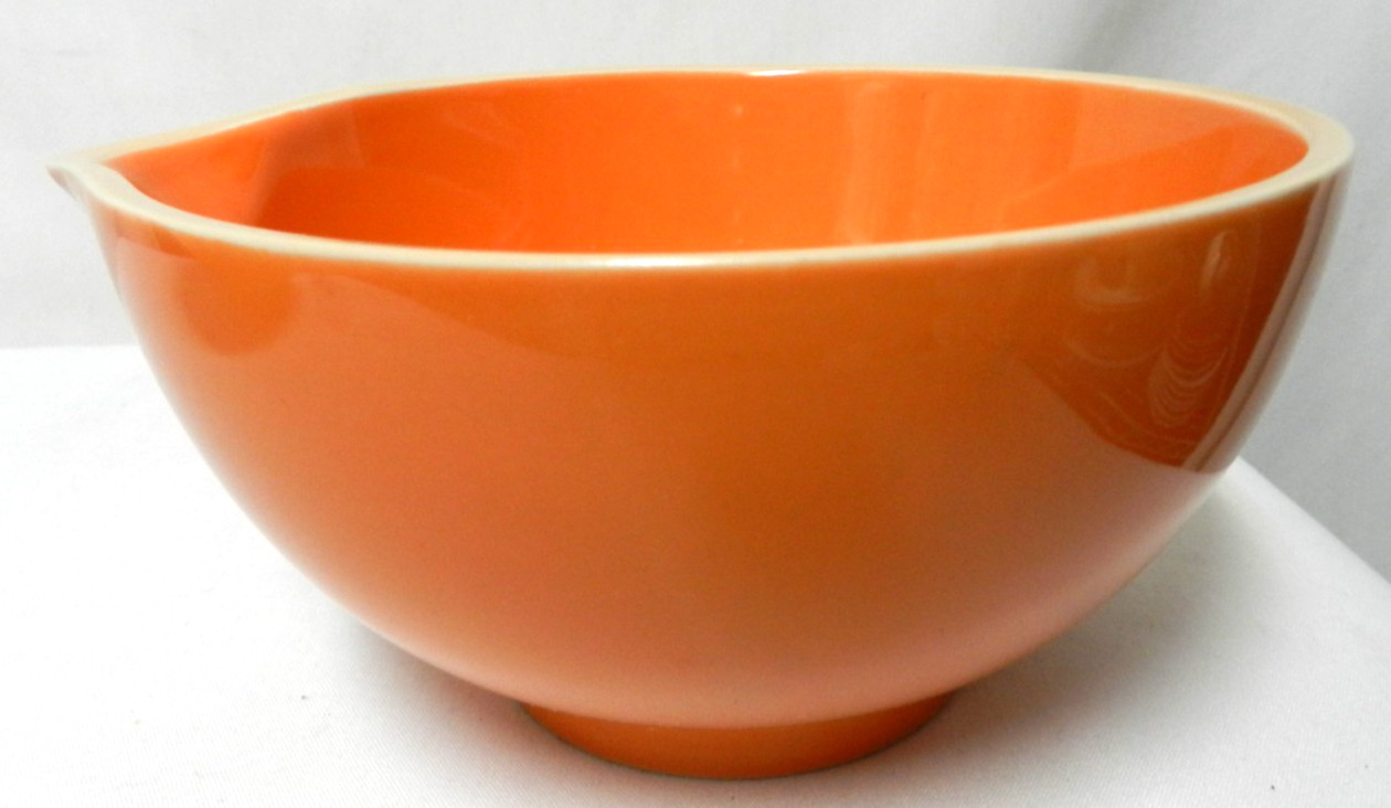Ravinia Set 3 Spouted Nesting Bowls Mixing Baking yellow orange blue Dish Micro