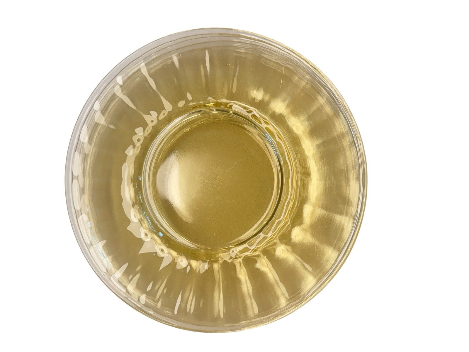 Vtg 1930s Fostoria Fairfax Topaz Yellow Glass Luncheon Plate Set of 6 8.25″ 2375