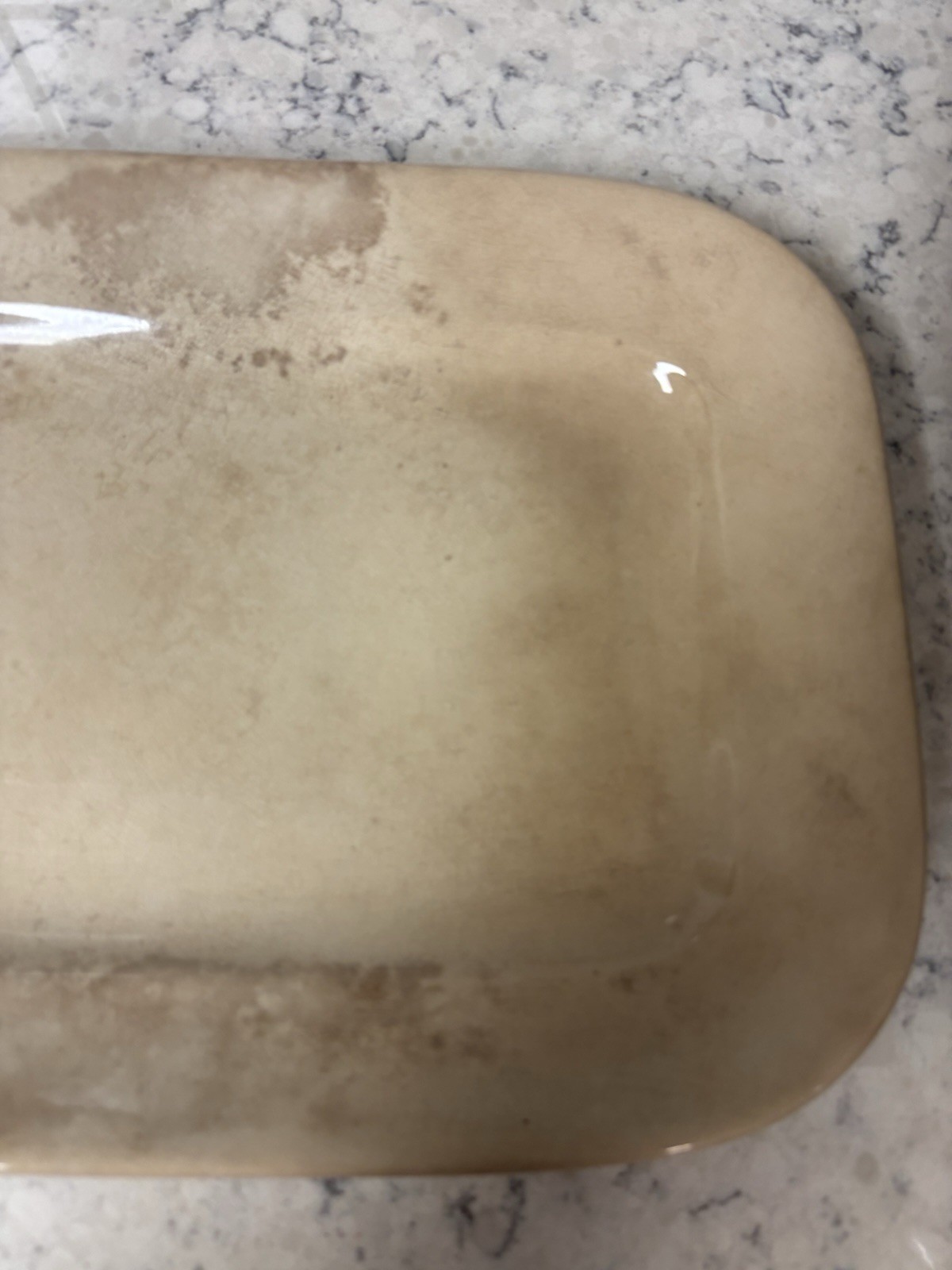 Antique English Ironstone Rectangular Serving Platter. Made In England