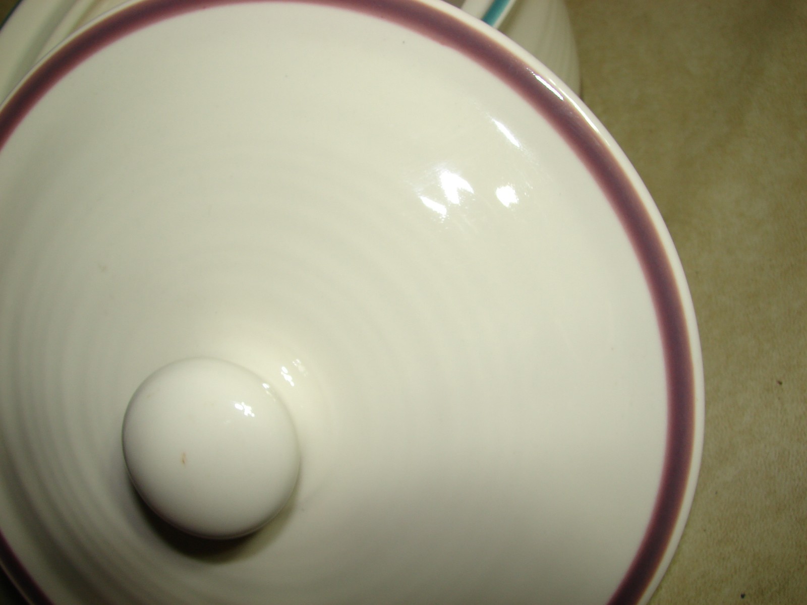Pfaltzgraff Juniper 2 Quart Round Stoneware Casserole with Lid / USA