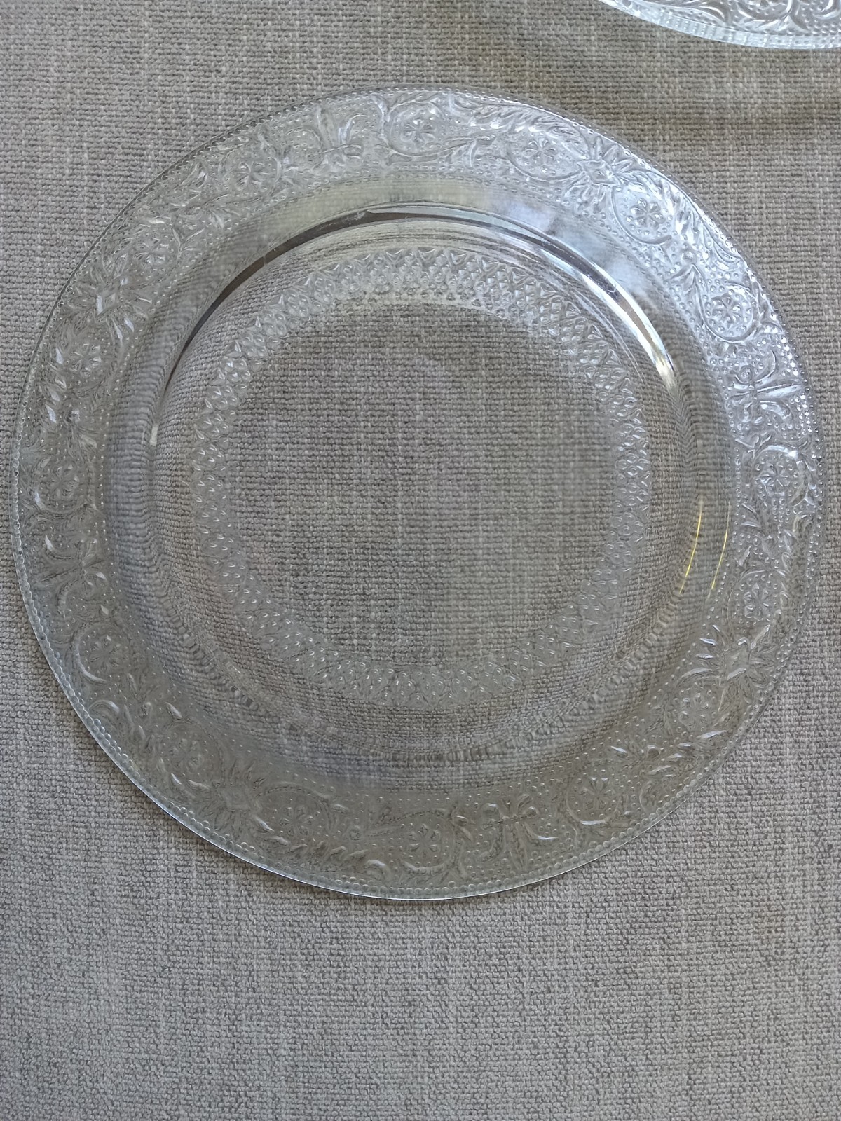 Vintage KIG Trellis 7 inch salad plate