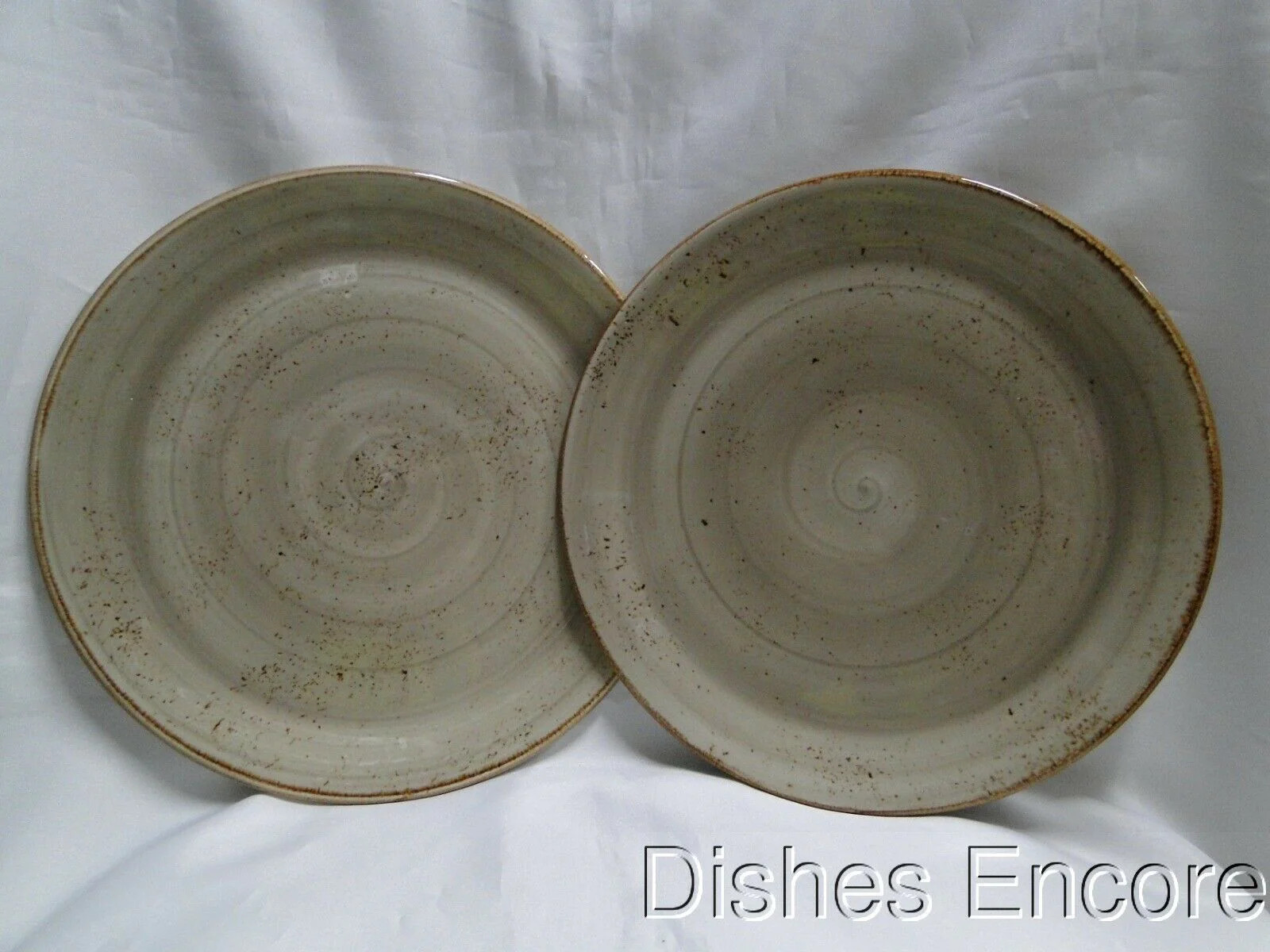 Steelite Craft, England: NEW Porcini (Beige) Coupe Dinner Plate (s), 10″