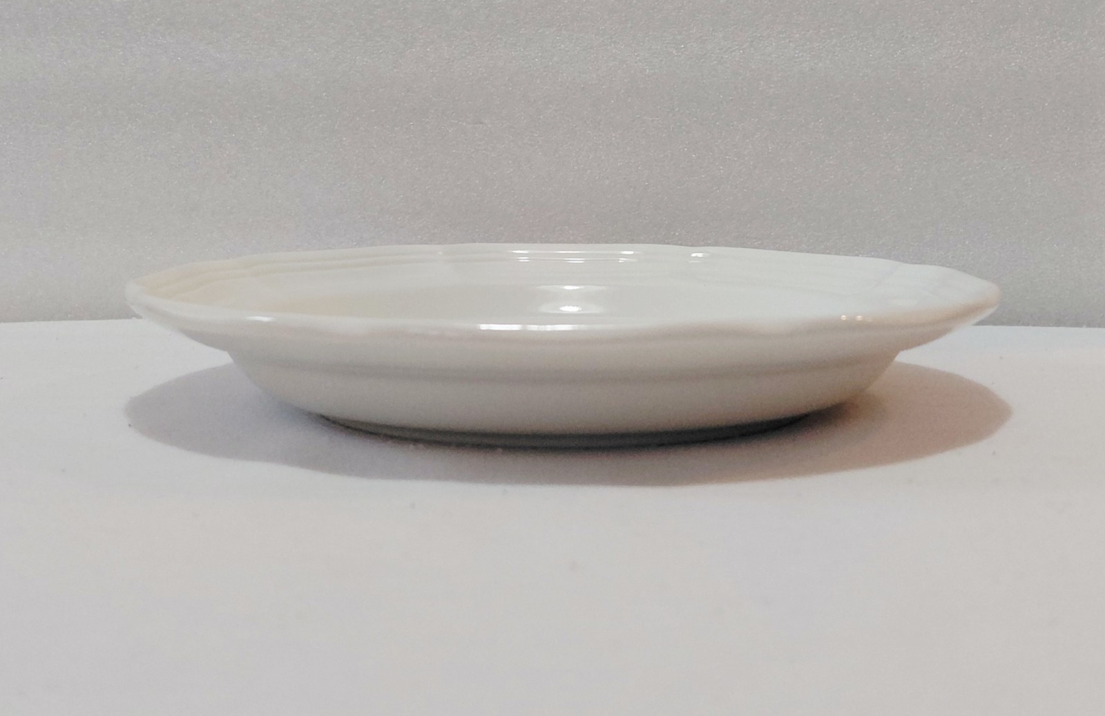 Mikasa Salad Plates 7 7/8″ French Countryside Off White Rustic Farmhouse Set 4