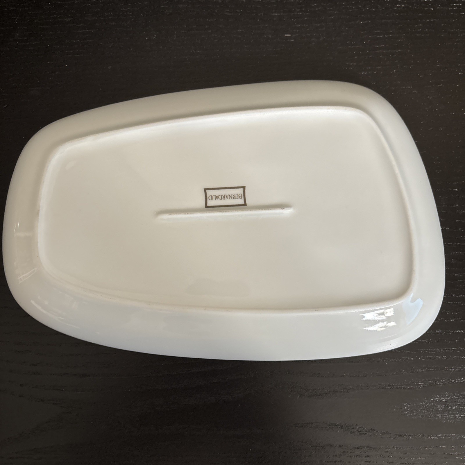 Bernardaud Prime Time White Bread Plate(s) Asymmetrical