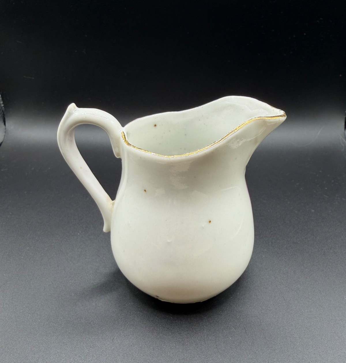 Rare Old Martinsville IN Creamer, Natl Sanitarium, Moore’s 5&10c, Germany