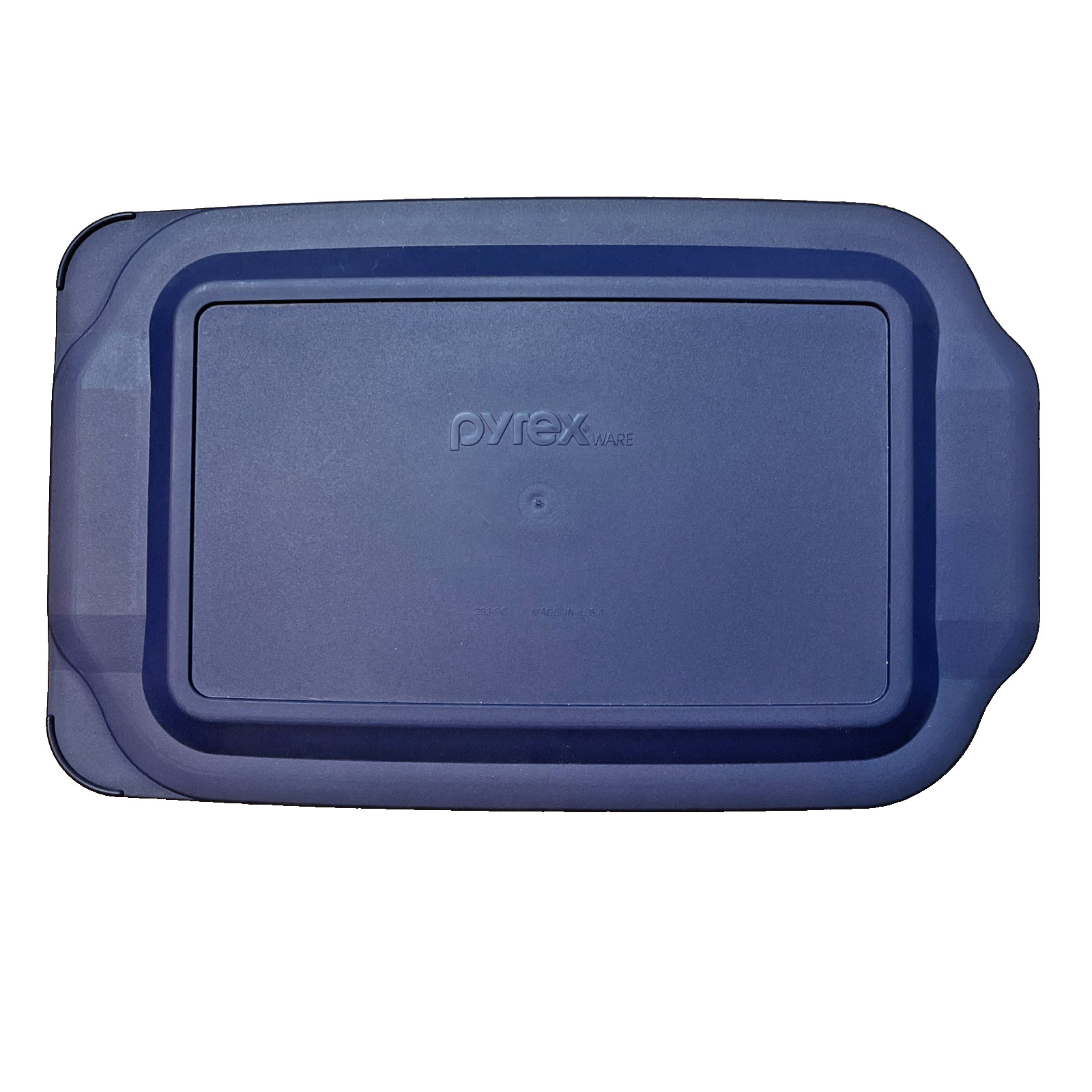 Pyrex Casserole Dish Blue Plastic Lid ONLY 15.5” X 9.75” For 9×13 w/Handles