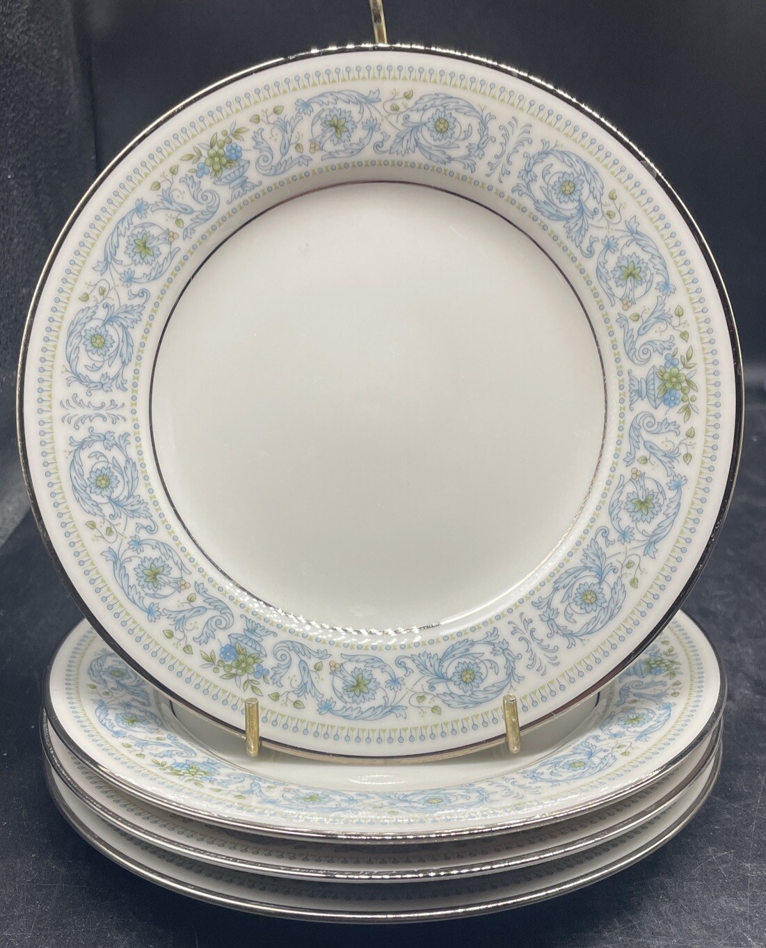 4 Noritake Monteleone #7569 6 1/4” Bread Plates EUC