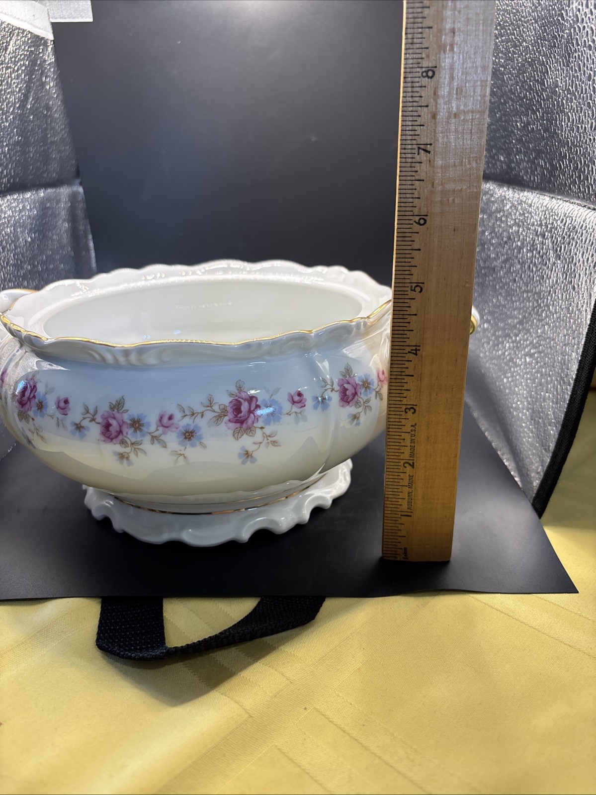 VINTAGE EDELSTEIN MARIA THERESIA FLORENCE FOOTED COVERED VEGETABLE TUREEN