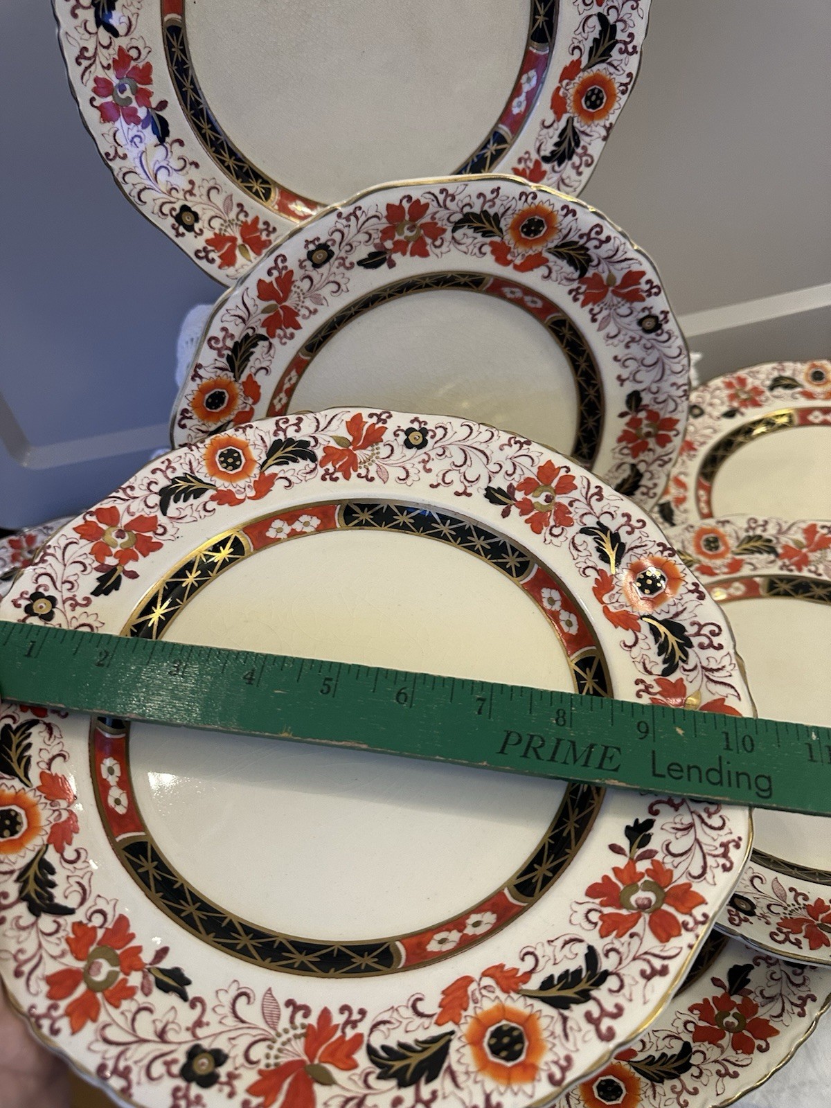 Masons Ironstone Antique Pattern 4791 7x Dinner Plates Read Description