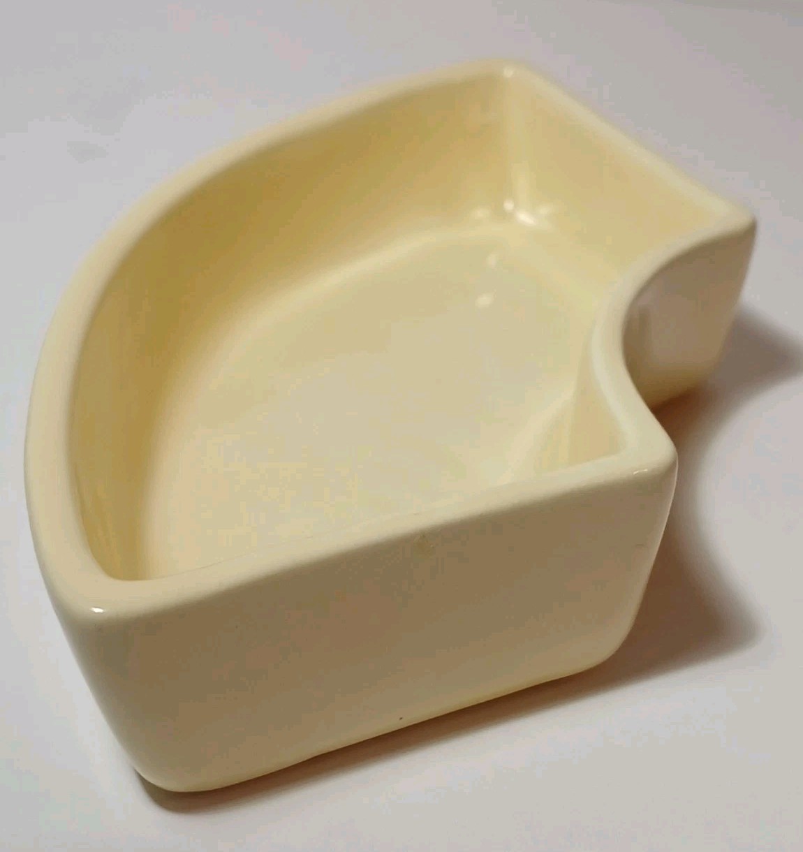 1936 RARE OLD VINTAGE FIESTA RELISH TRAY INSERT VINTAGE IVORY FIESTA FIESTAWARE