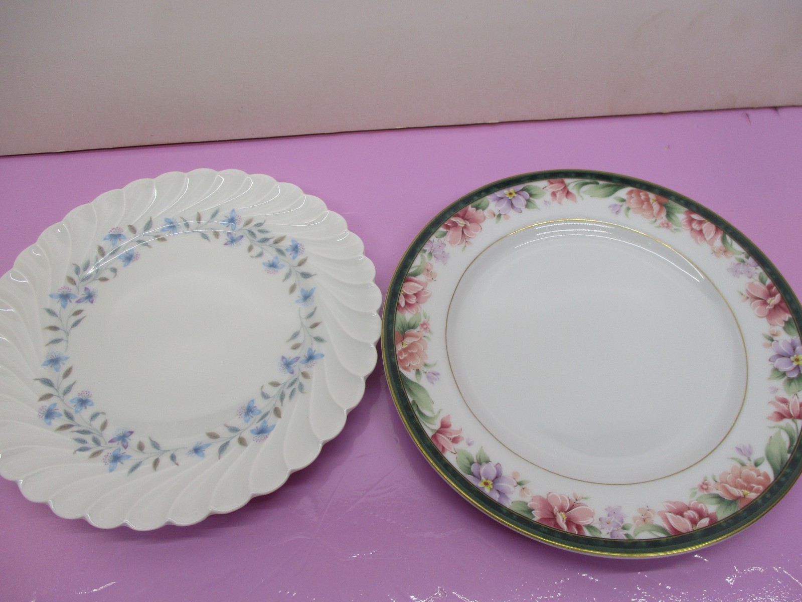 Vintage Mismatched China Bread Plates & Salad Plates ~ 10pcs-Beautiful-Colorful