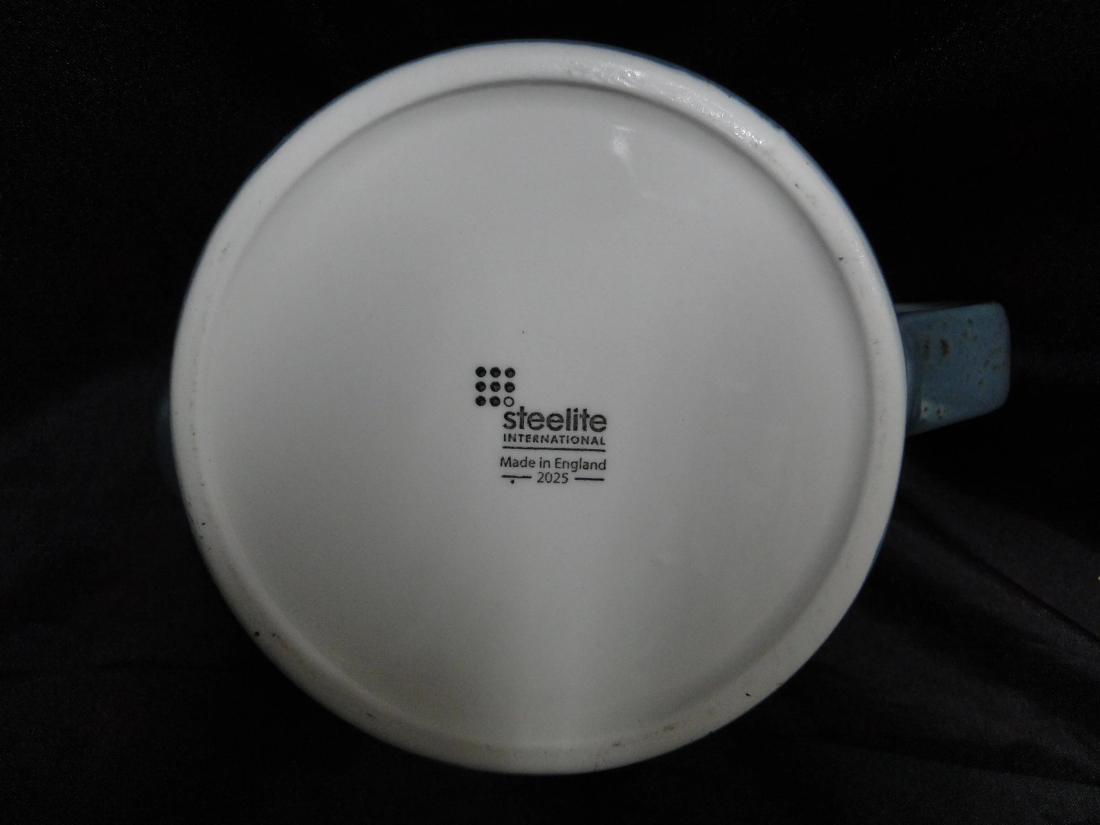 Steelite Craft, England: NEW Blue Teapot Club w/ Lid, 4 1/2″, 15 oz
