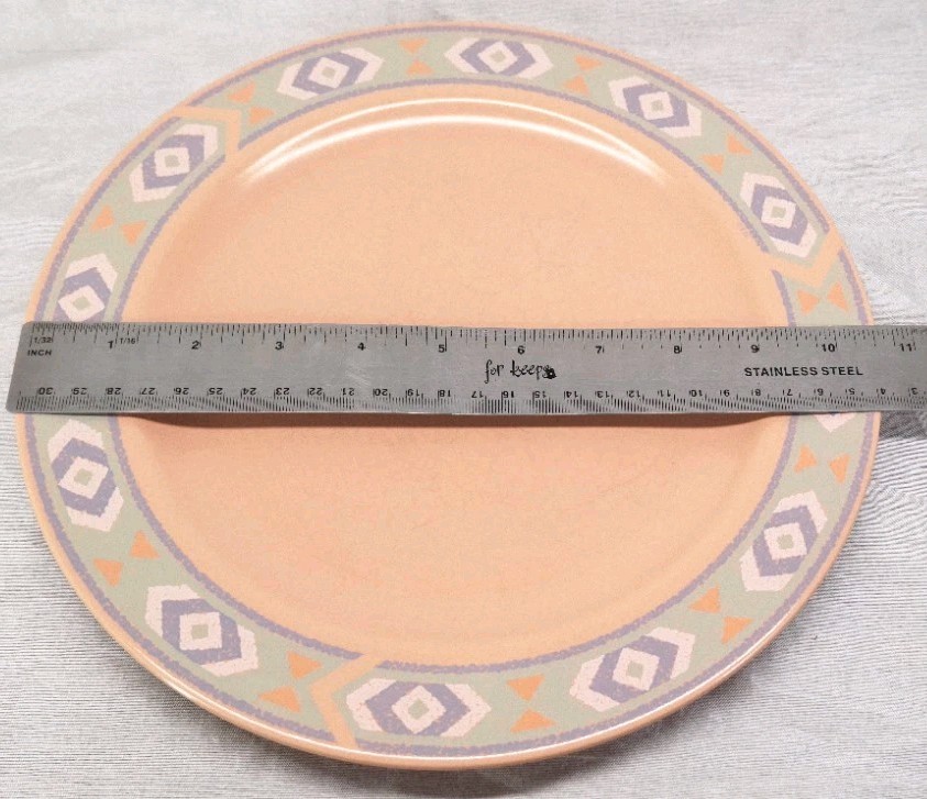 VTG TREASURE CRAFT SOUTHWEST 4Pc Dining Set Salad & Dinner Plate Bowl Mug *20Pcs
