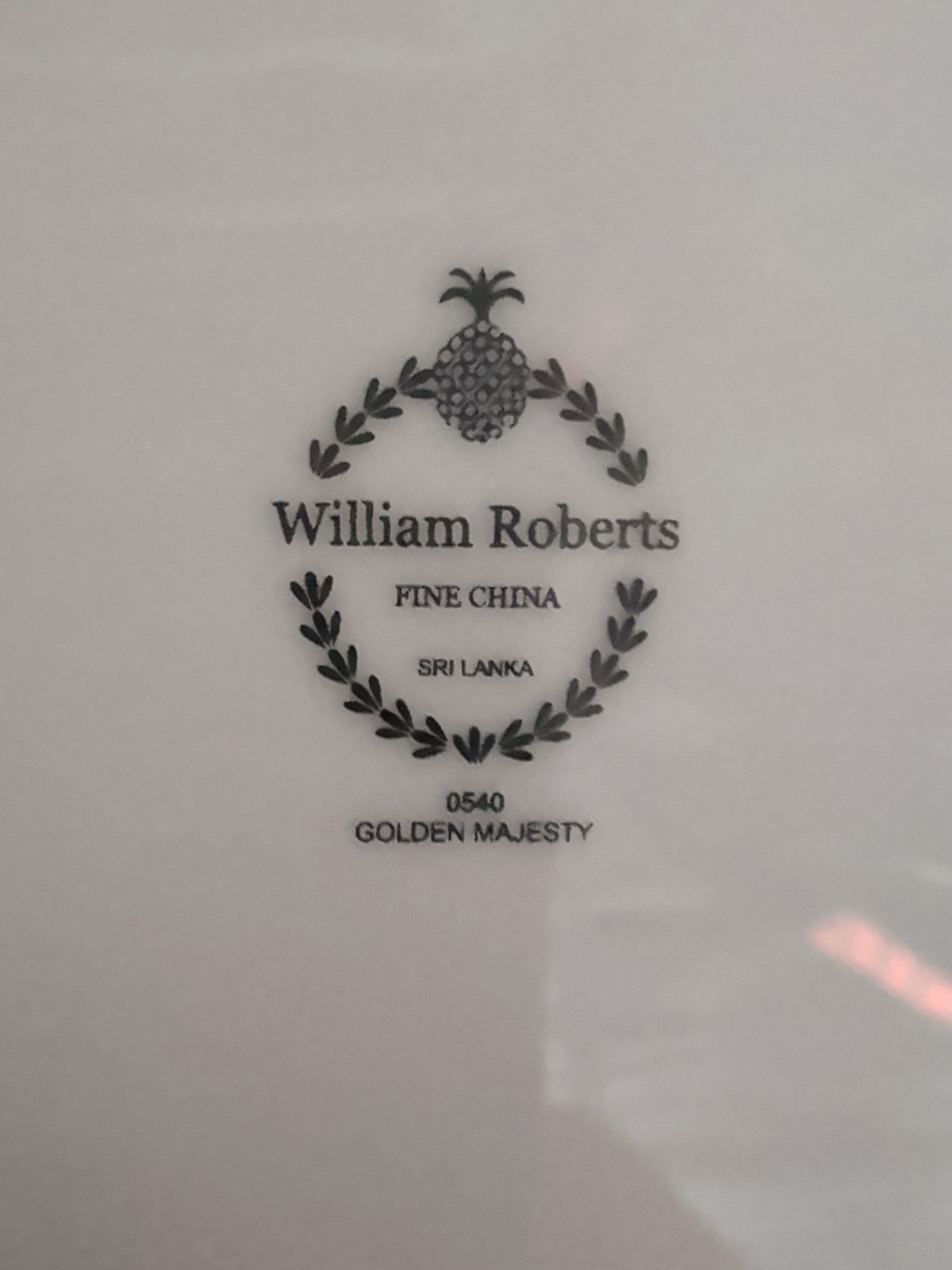 FULL SET WILLIAM ROBERTS FINE CHINA GOLDEN MAJESTY 12 DAYS CHRISTMAS 7.5″ PLATES