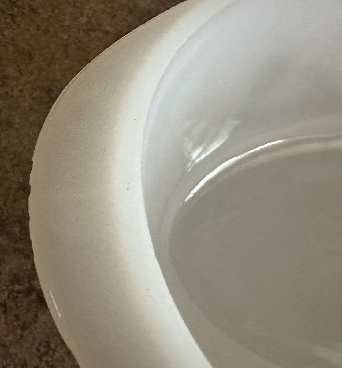 Vintage Glasbake Casserole Dish J235 ~ 1 QT Green Daisy Milk Glass Oval With Lid