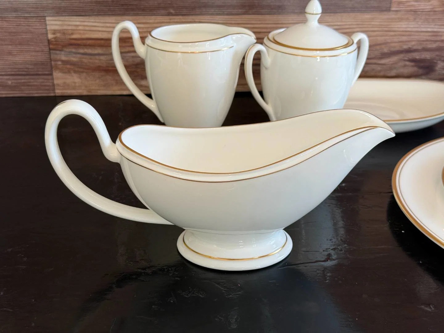 Waterford Kilbarry GOLD China set (77 pieces)