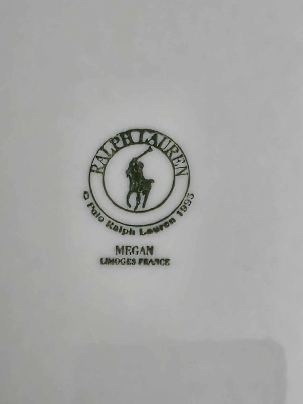 Ralph Lauren Megan Limoges France Discontinued Sold By The Piece