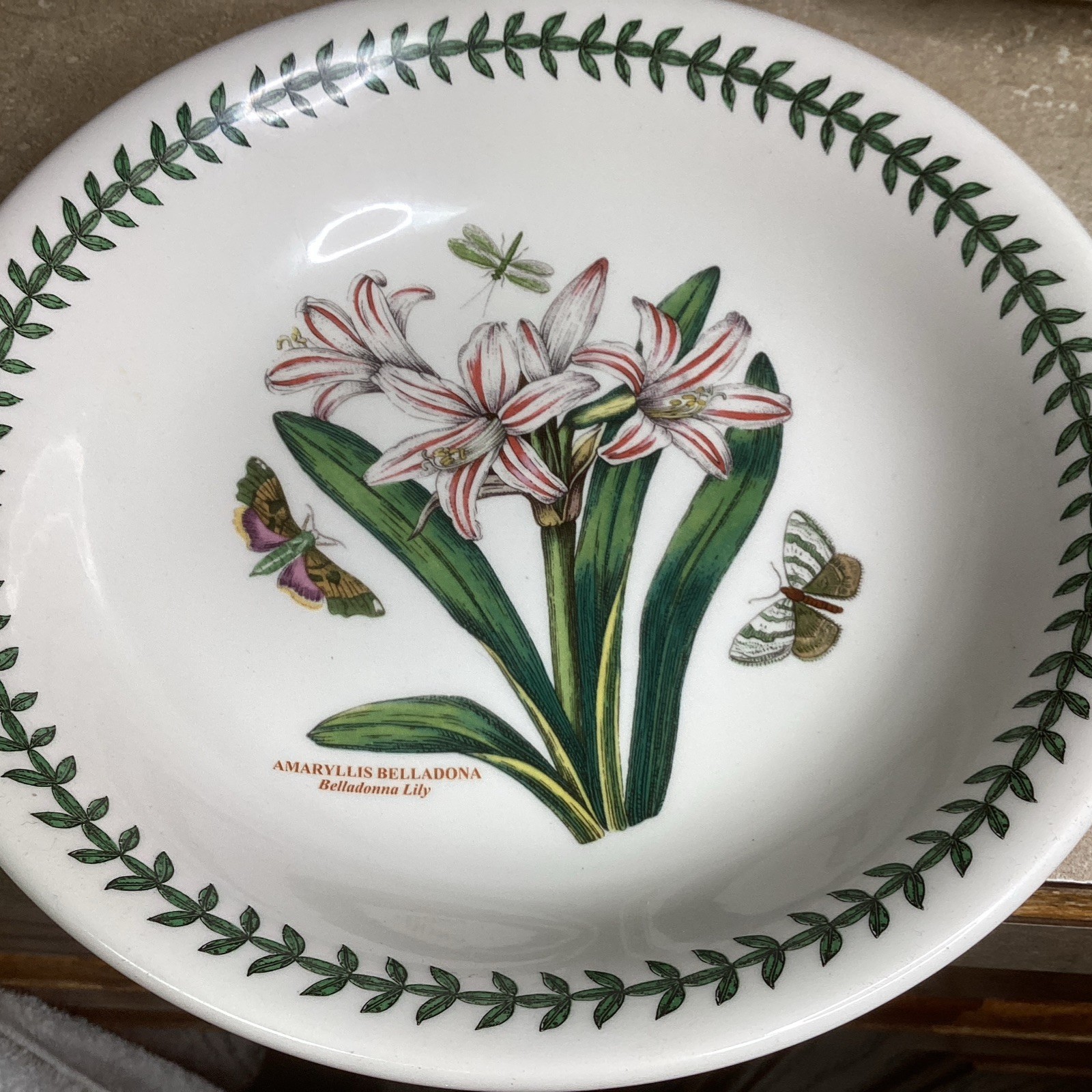 SET OF 4 Portmeirion BOTANIC GARDEN 8 3/4” Pasta / Soup Bowls – Assorted-new