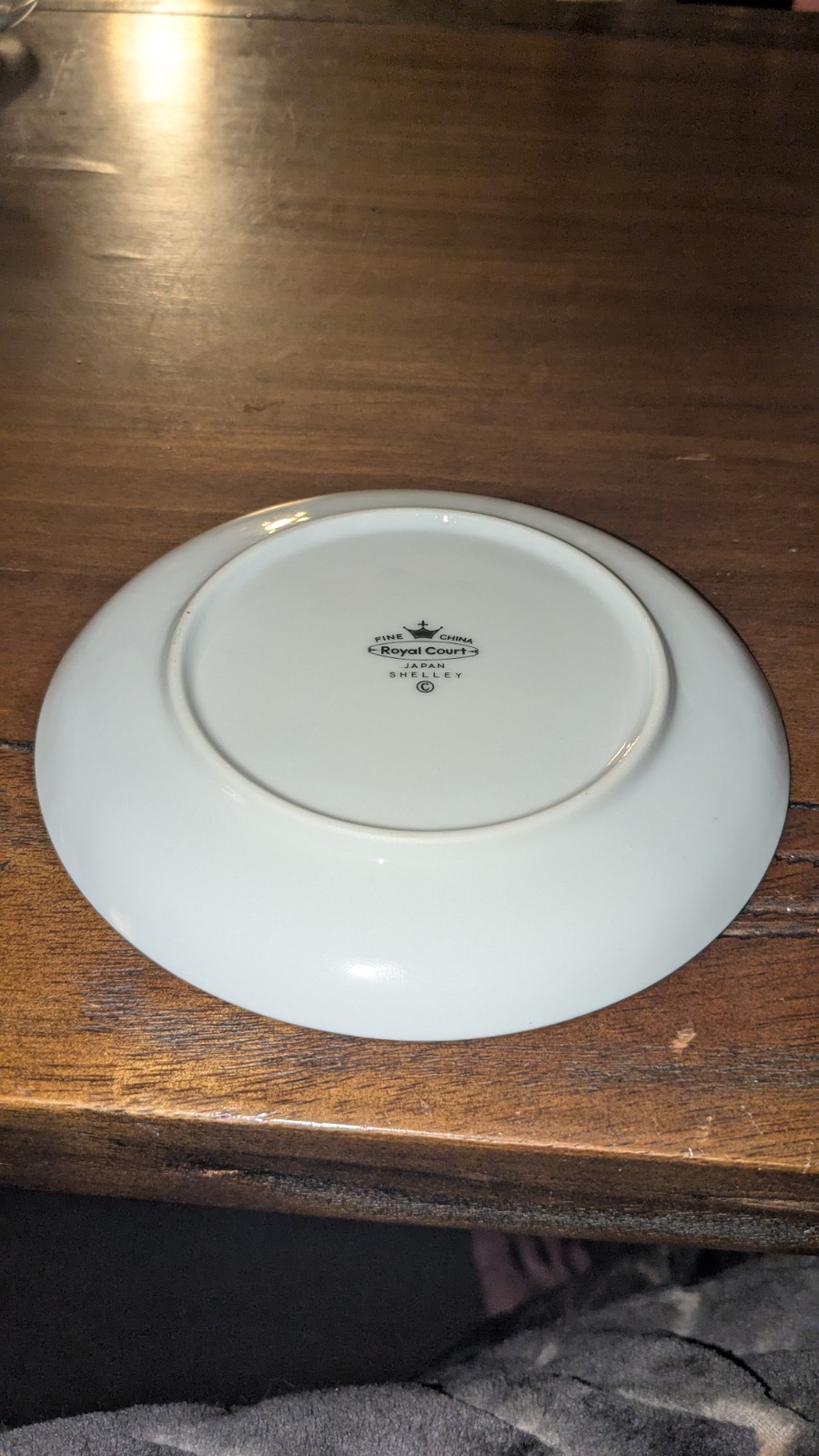 ROYAL COURT FINE CHINA SHELLEY BREAD PLATE JAPAN