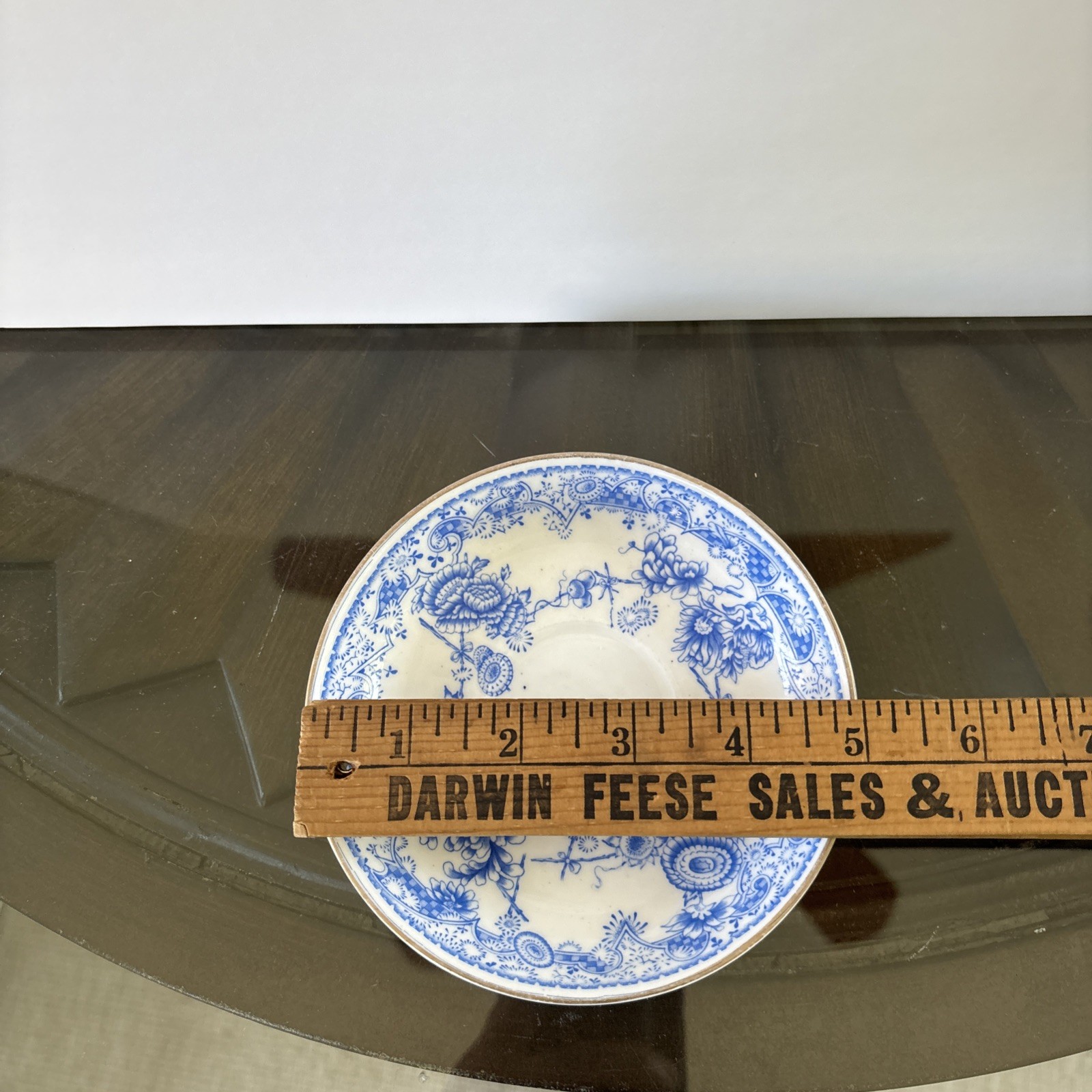 Minton Melton Pattern Blue Transferware Pieces