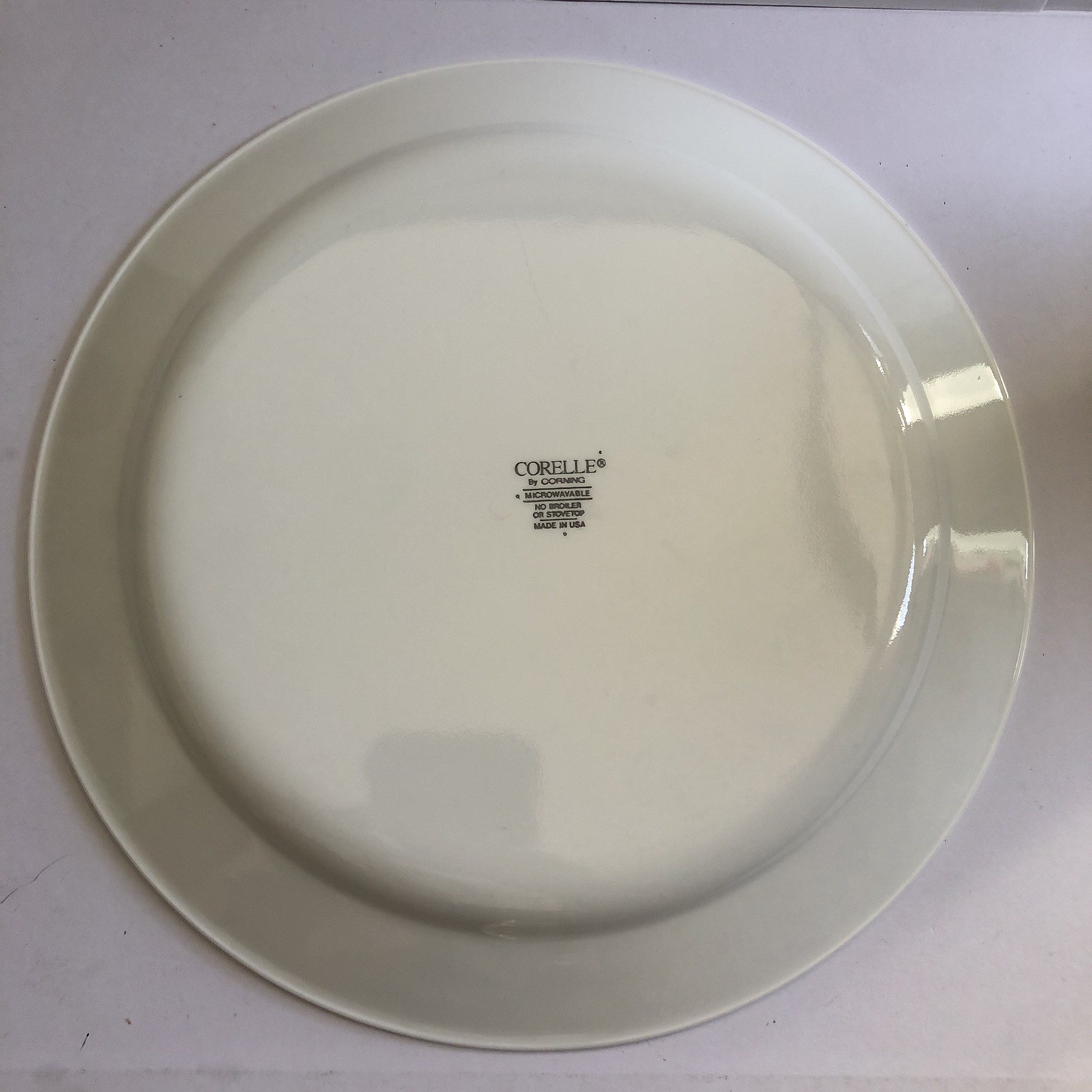 Vintage Corelle By Corning Blue Dusk Dinner Plates 10.25″ Vitrelle Set Of 8