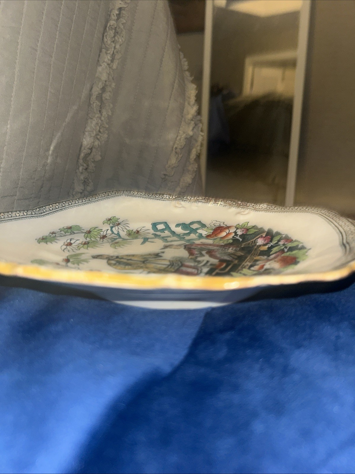 Antique Beech & Hancock PEKIN Plate/bowl, 9.5”