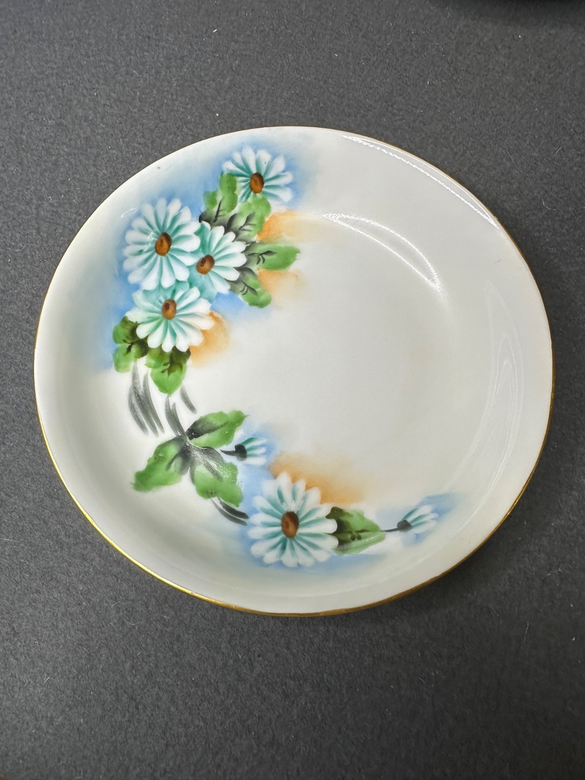 Vintage Set of (11) Hand Painted Thomas S Bavaria 7.5″ Bread Plates